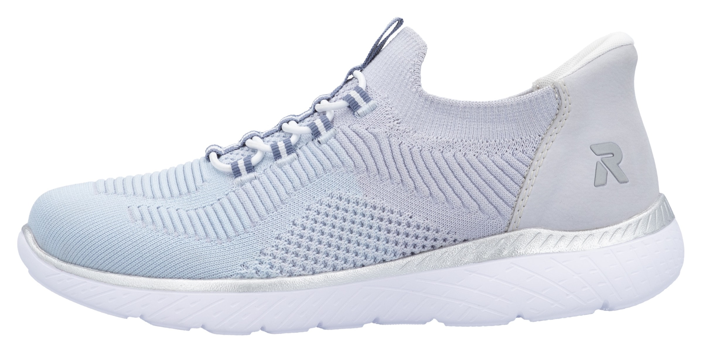 RIEKER Sport Baskets slip-on »Ready2GO«  , Halbschuh, Freizeitschuh, Slipper mit MemoSoft-Innensohle