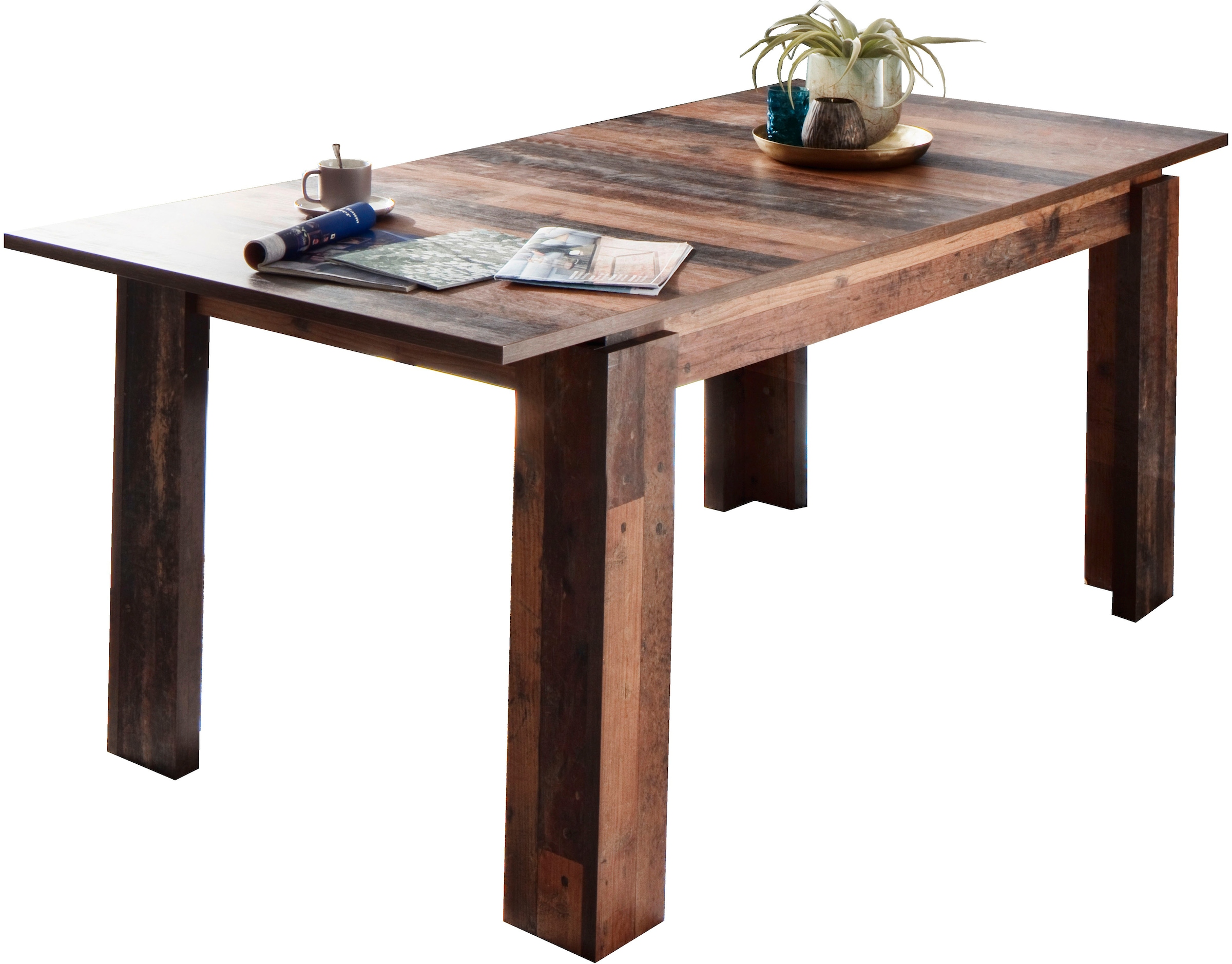 INOSIGN Table de salle à manger »Tanum« Ausziehbarer Esszimmertisch 160-200 cm - Masse (B/T/H) 160/90/77 cm