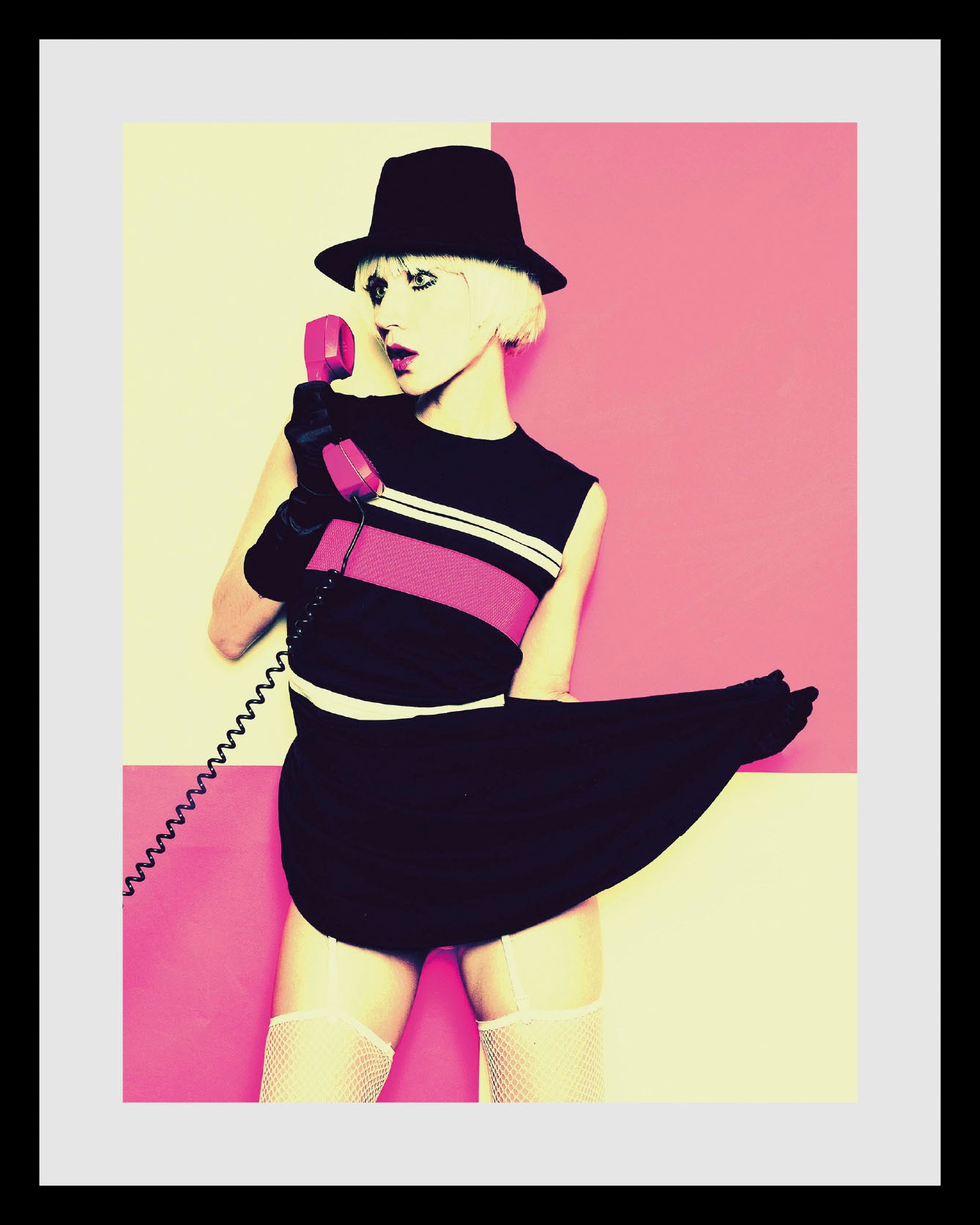 queence Image »Call me Maybe« 1 cuis tlg. HD Premium Poster-Druck inkl. Holzrahmen