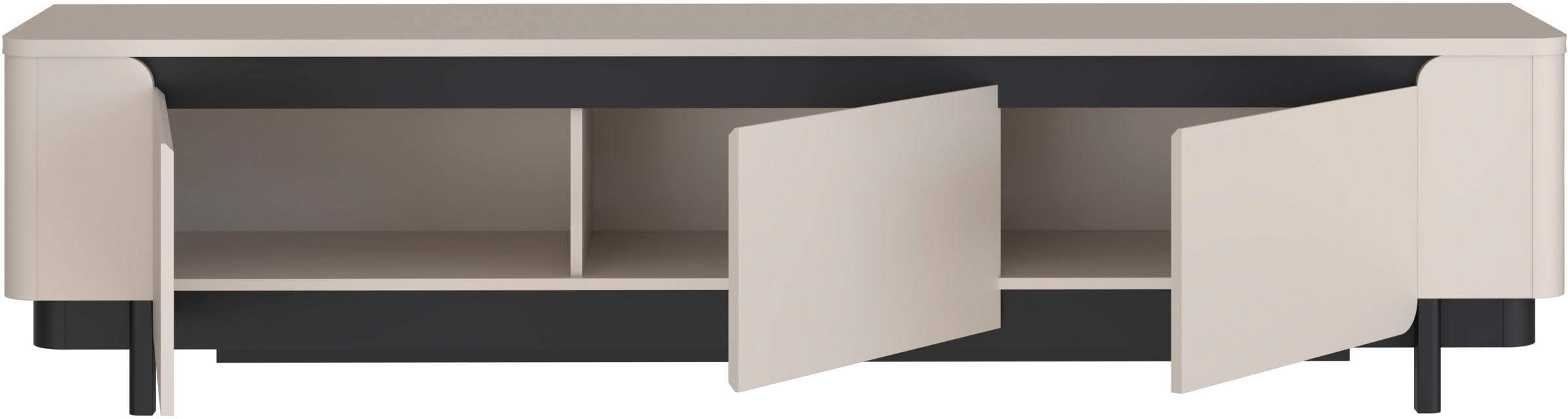 FORTE Lowboard »VodolTV-Board, TV-Schrank« TV Board, Soft Close, Stauraum