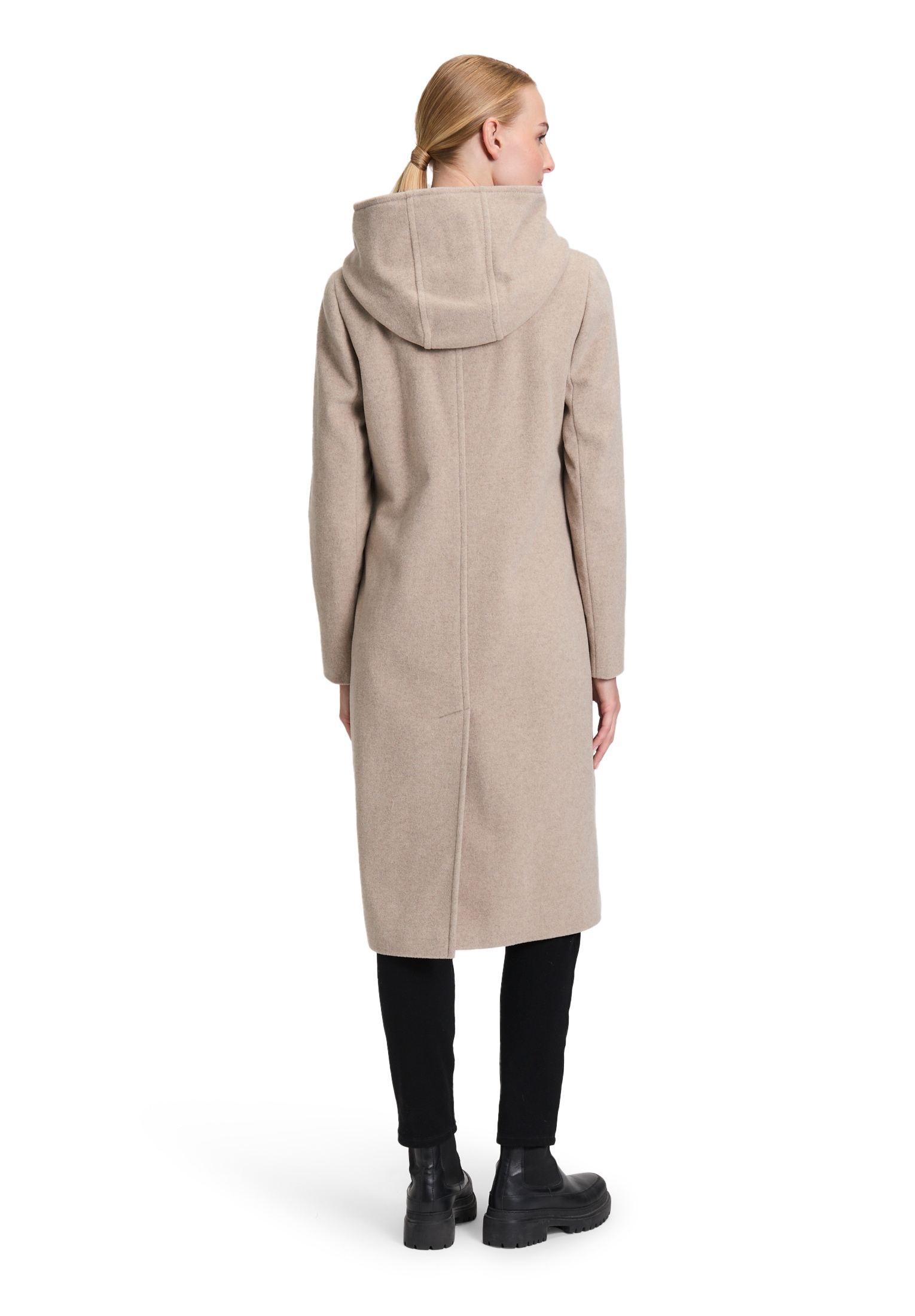 Gil Bret Wollmantel mit Kapuze