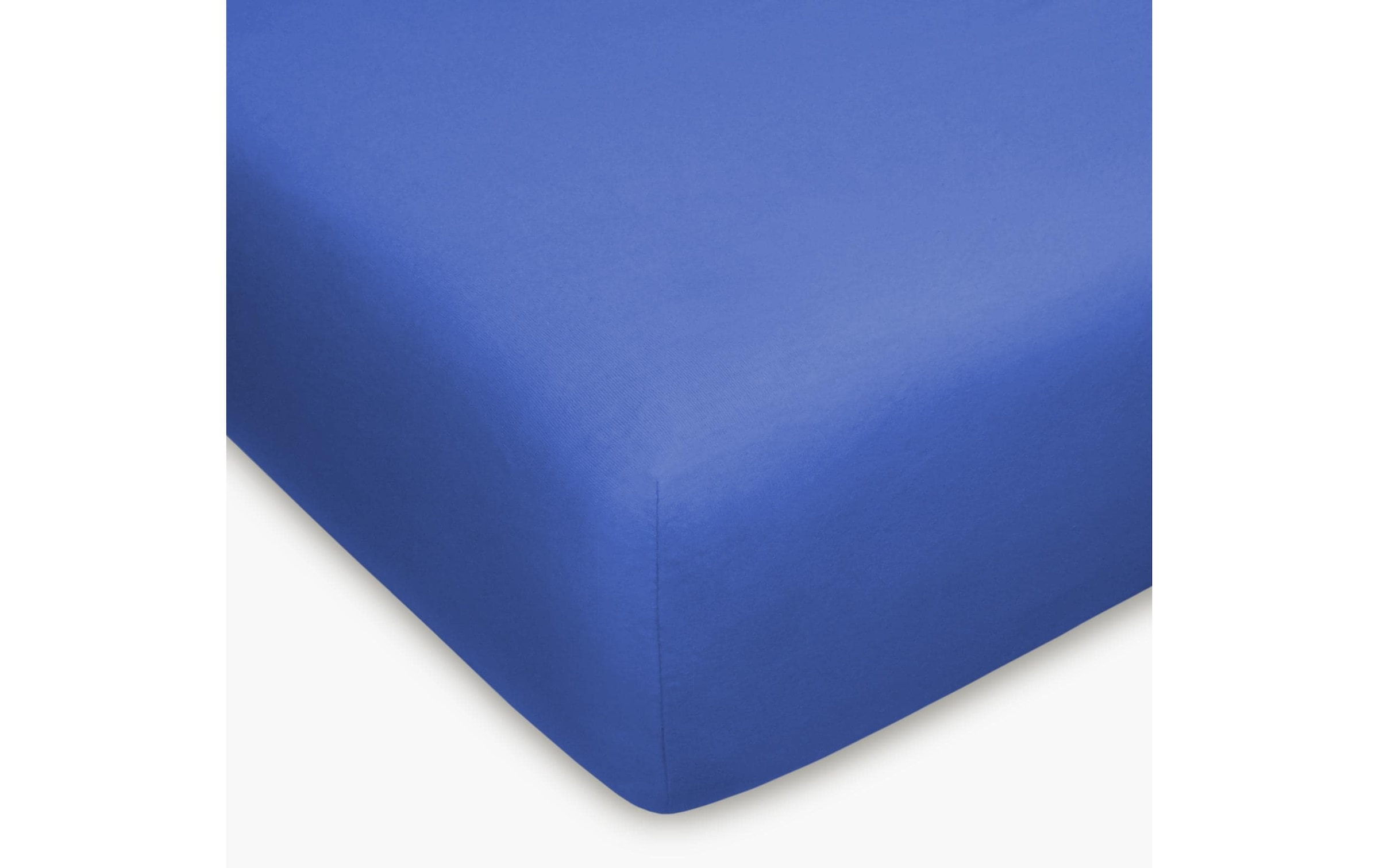 HOME FASHION Spannbettlaken »Home Fashion Fixleintuch Jersey weiss, 180-200 x 200 cm Baumwolle«