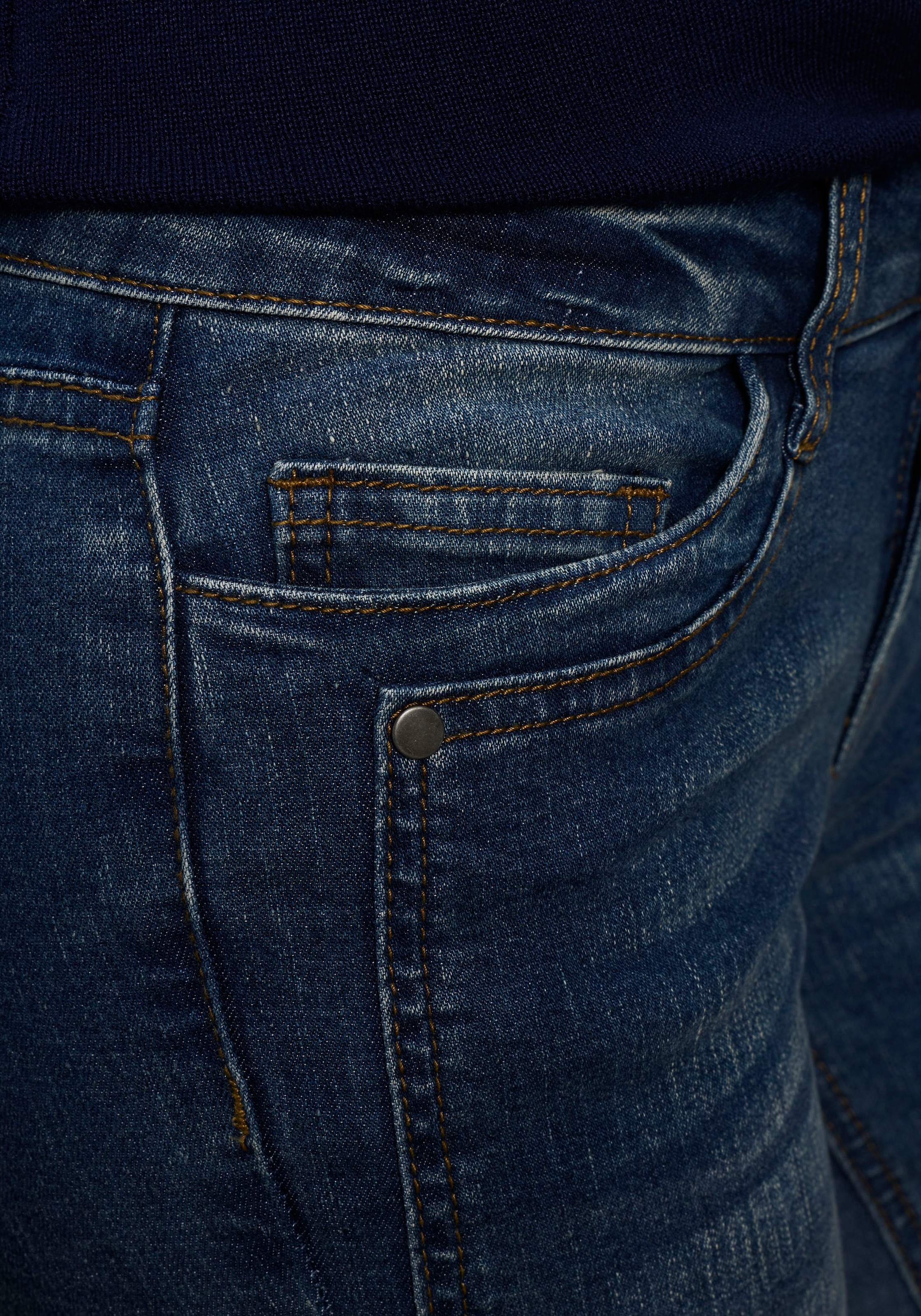 Arizona Jeans skinny »mit Keileinsätzen« extra-enger Beinschnitt,  niedrige Leibhöhe