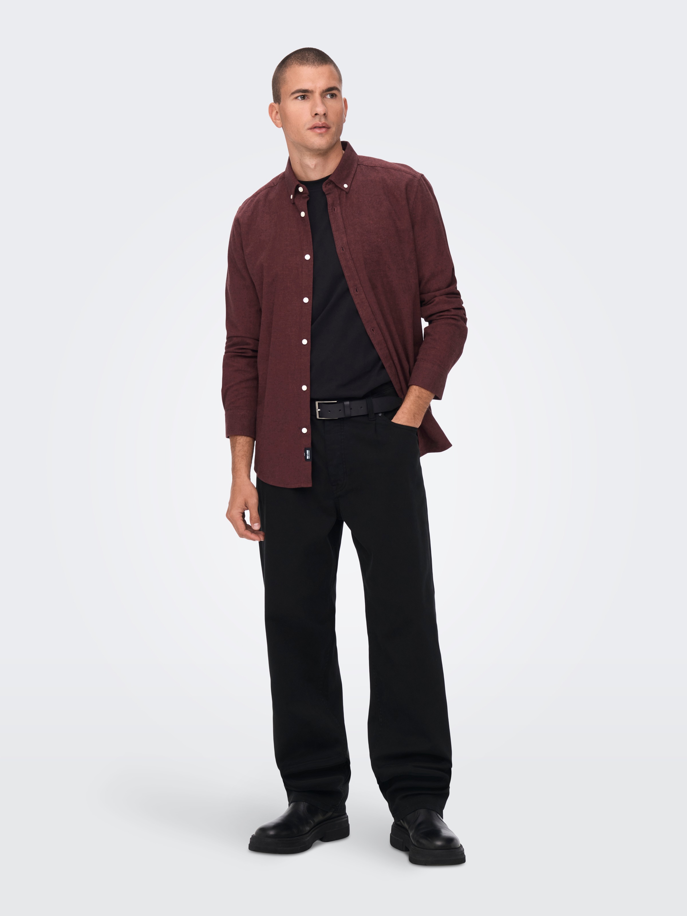 ONLY & SONS Chemise à manches longues »ONSNIKOLA LS MELANGE SHIRT OTL«