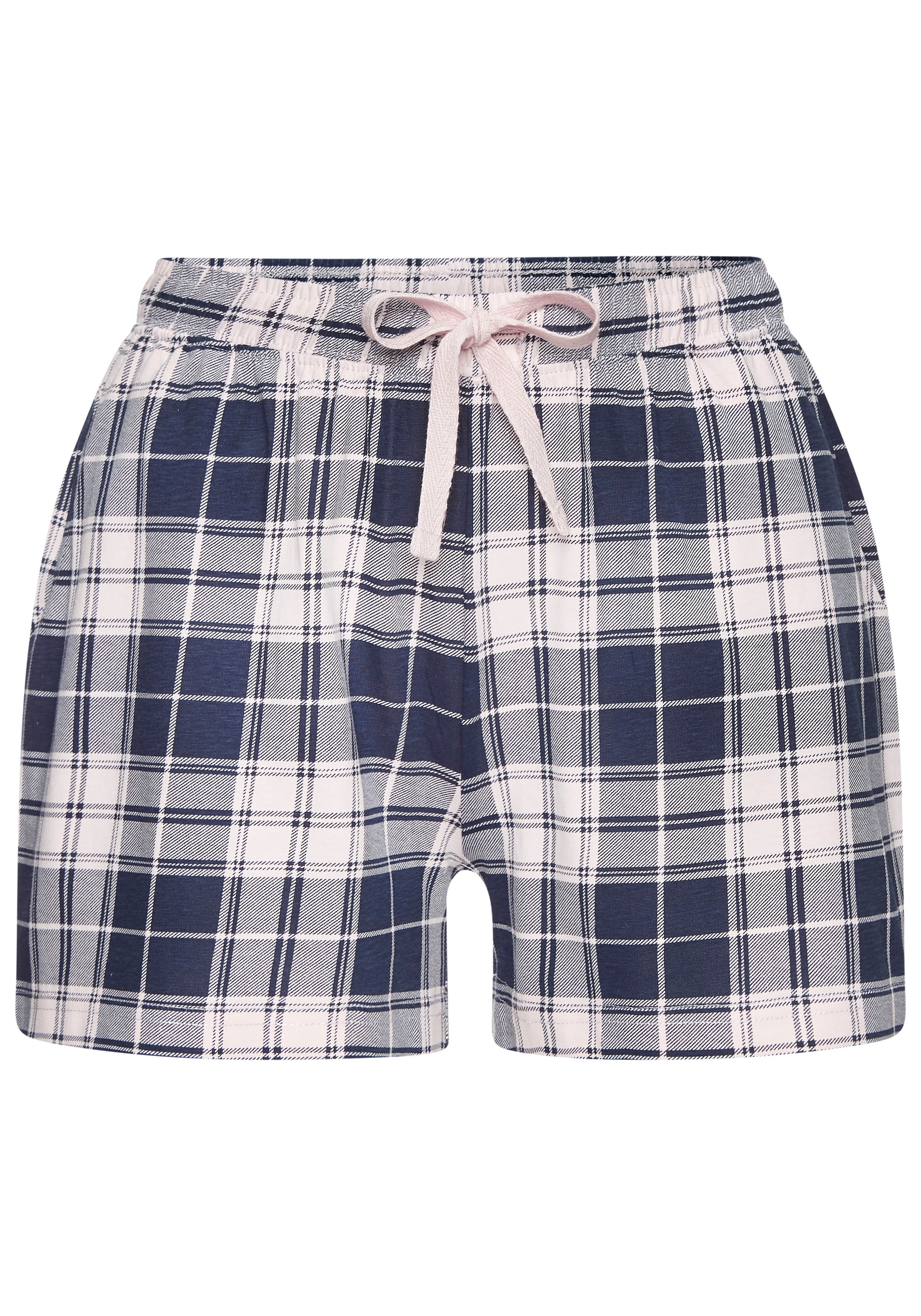 Vivance Dreams Pyjamashorts  Mit Streifen oder Karos