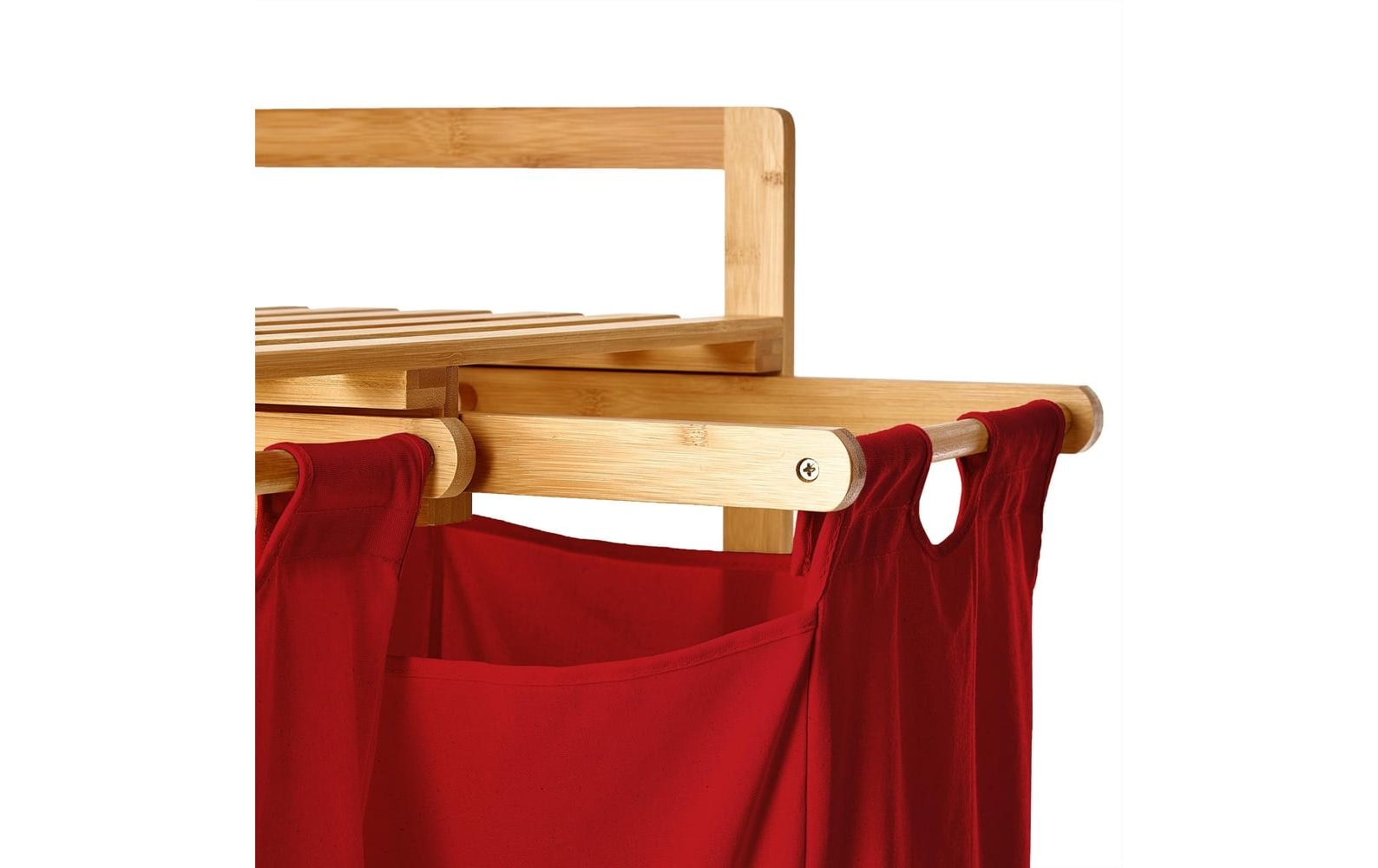 Lumaland Panier à linge »Bambus 60 l«