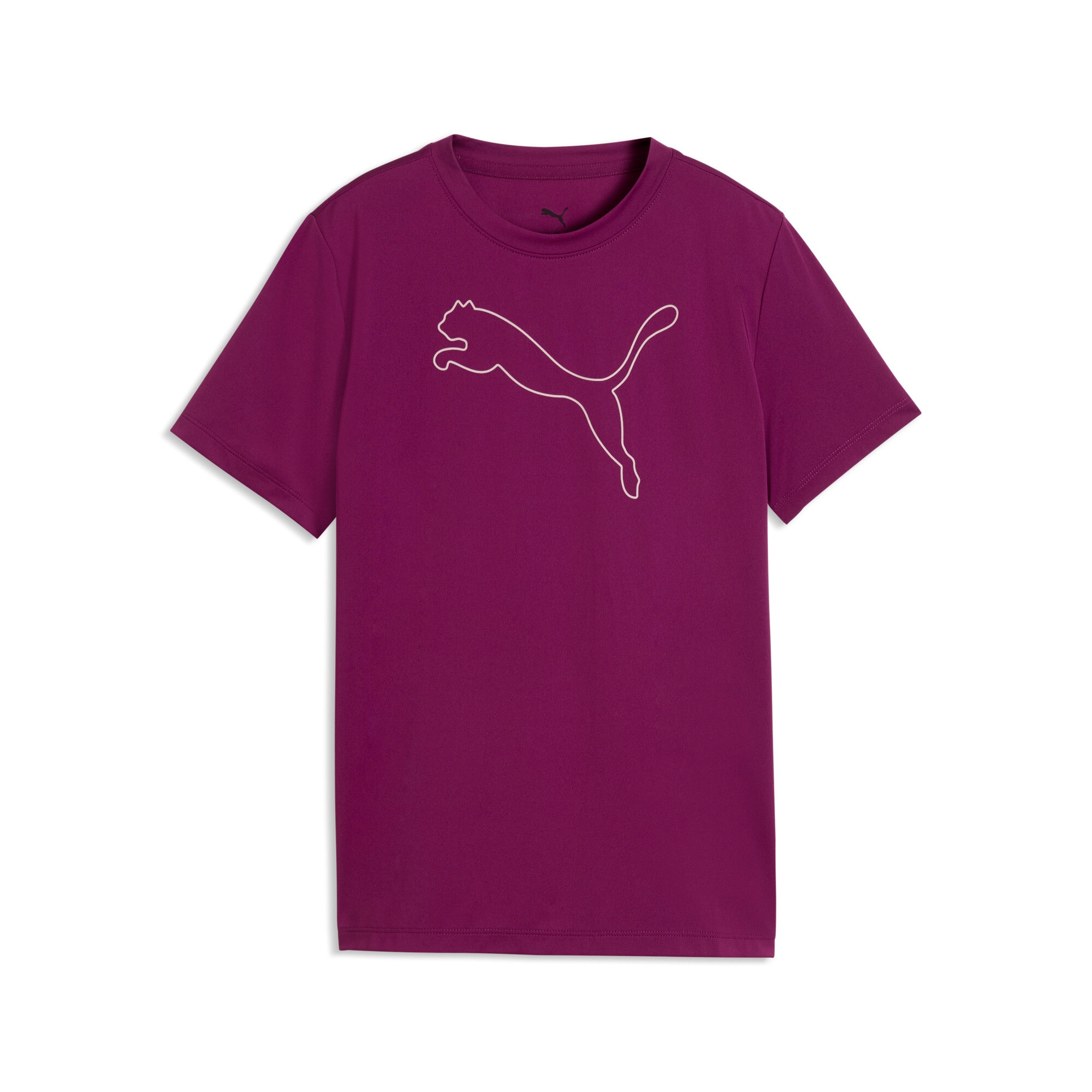 PUMA T-shirt »TAD ESS CAT LOGO TEE G« avec encolure ronde, manches courtes, sportif