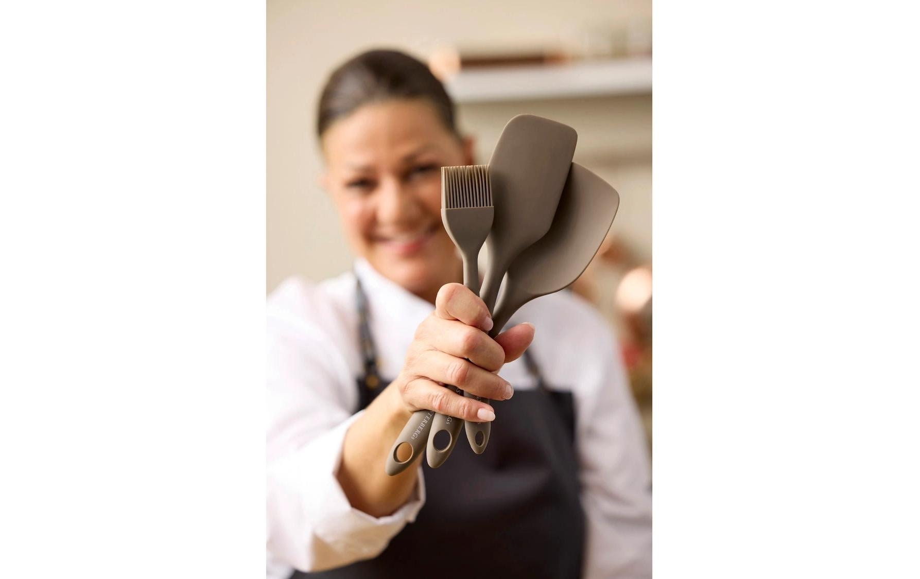   Kochbesteck-Set »Küchenhelfer-Set, Latte, Silikon«