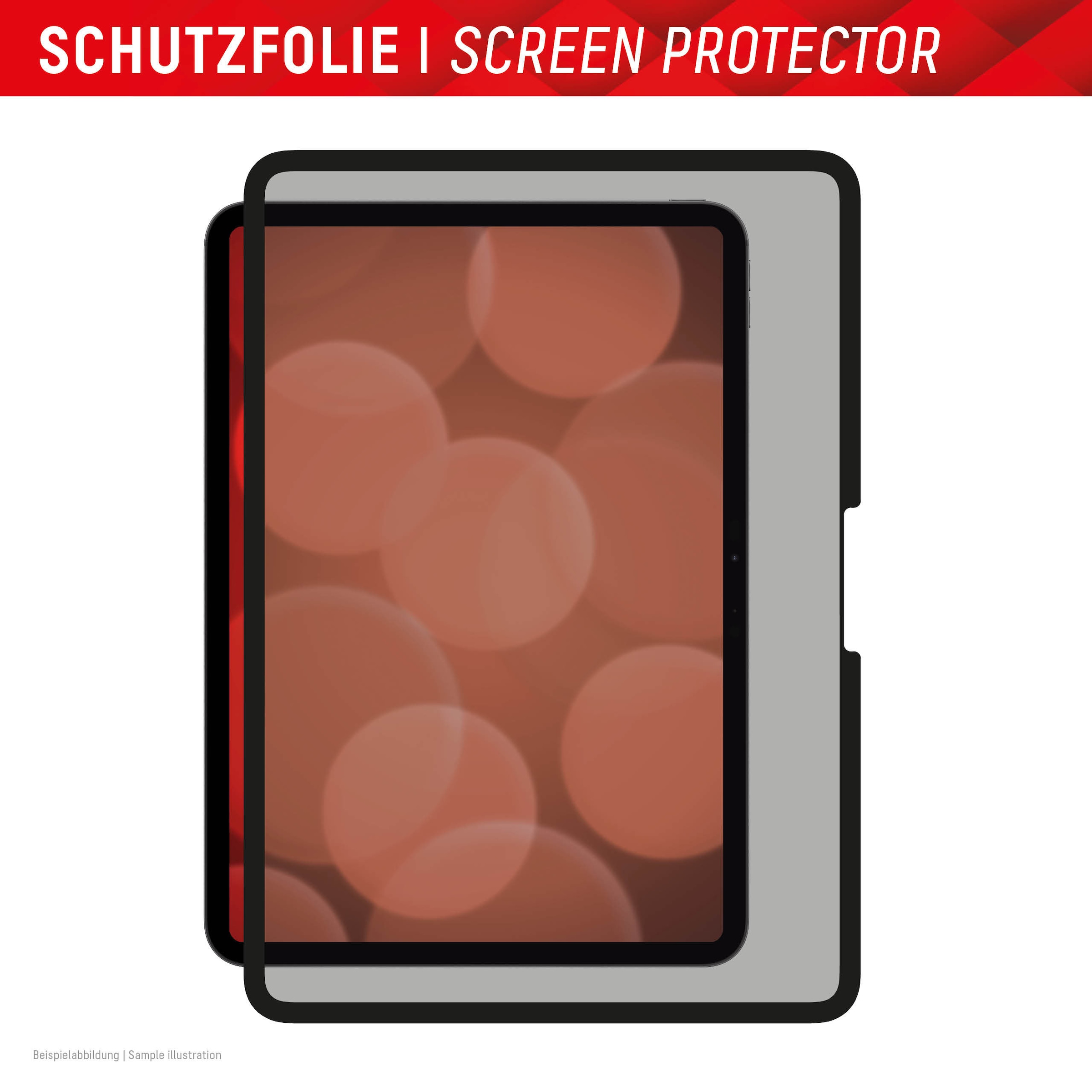 Displex Film de protection d'écran »Tablet Privacy Safe« für Apple iPad Pro 11" (2024/2025) Blickschutzfolie, Schutzfolie, Bildschirmschutz, kratz- & stossfest