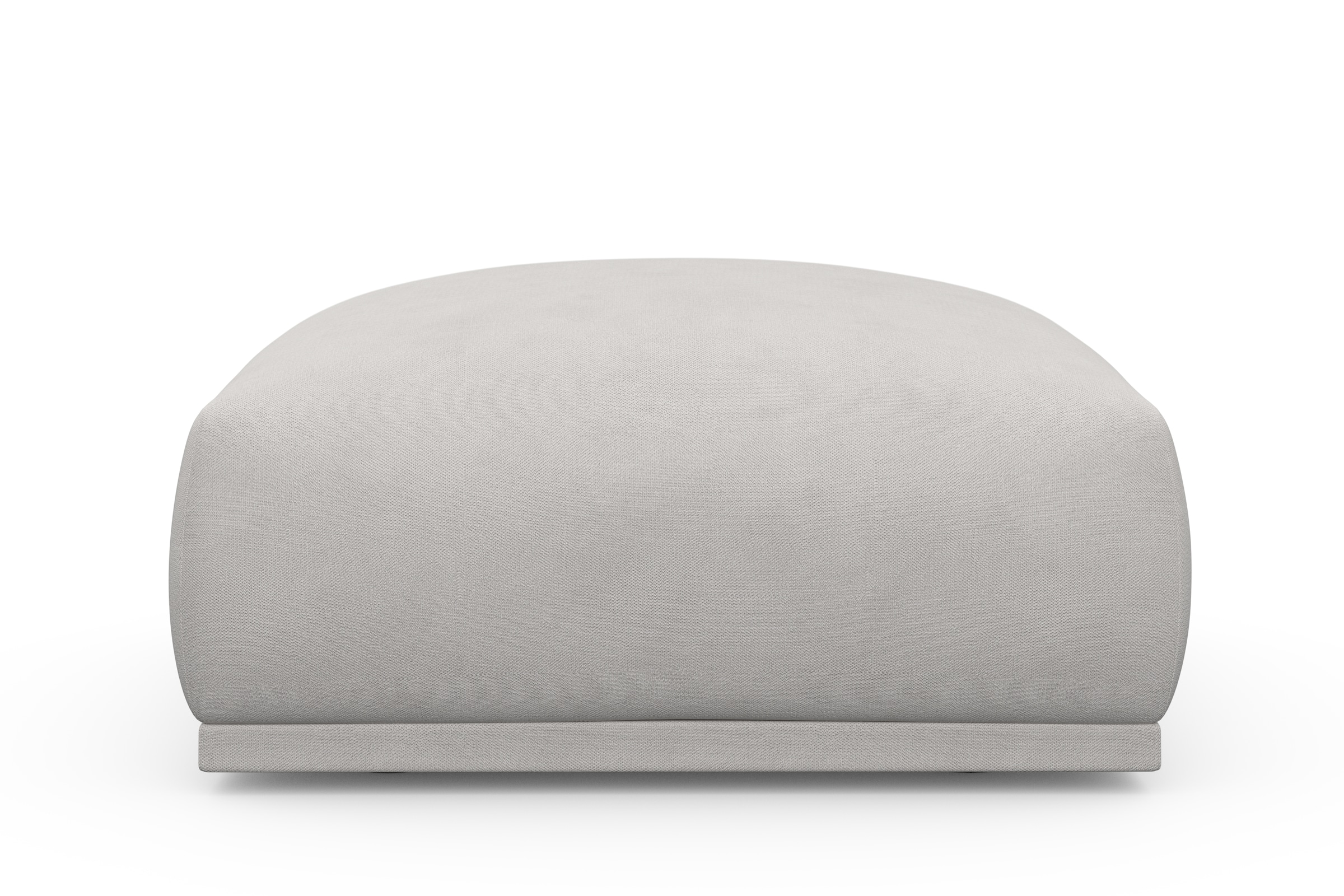 TRENDMANUFAKTUR Tabouret »Braga 85 x 85 cm, Japandi-Stil, hochwertiger Kaltschaum« 1 cuis tlg. pouf rembourré moderne, 85/42/85 cm (L/H/P)