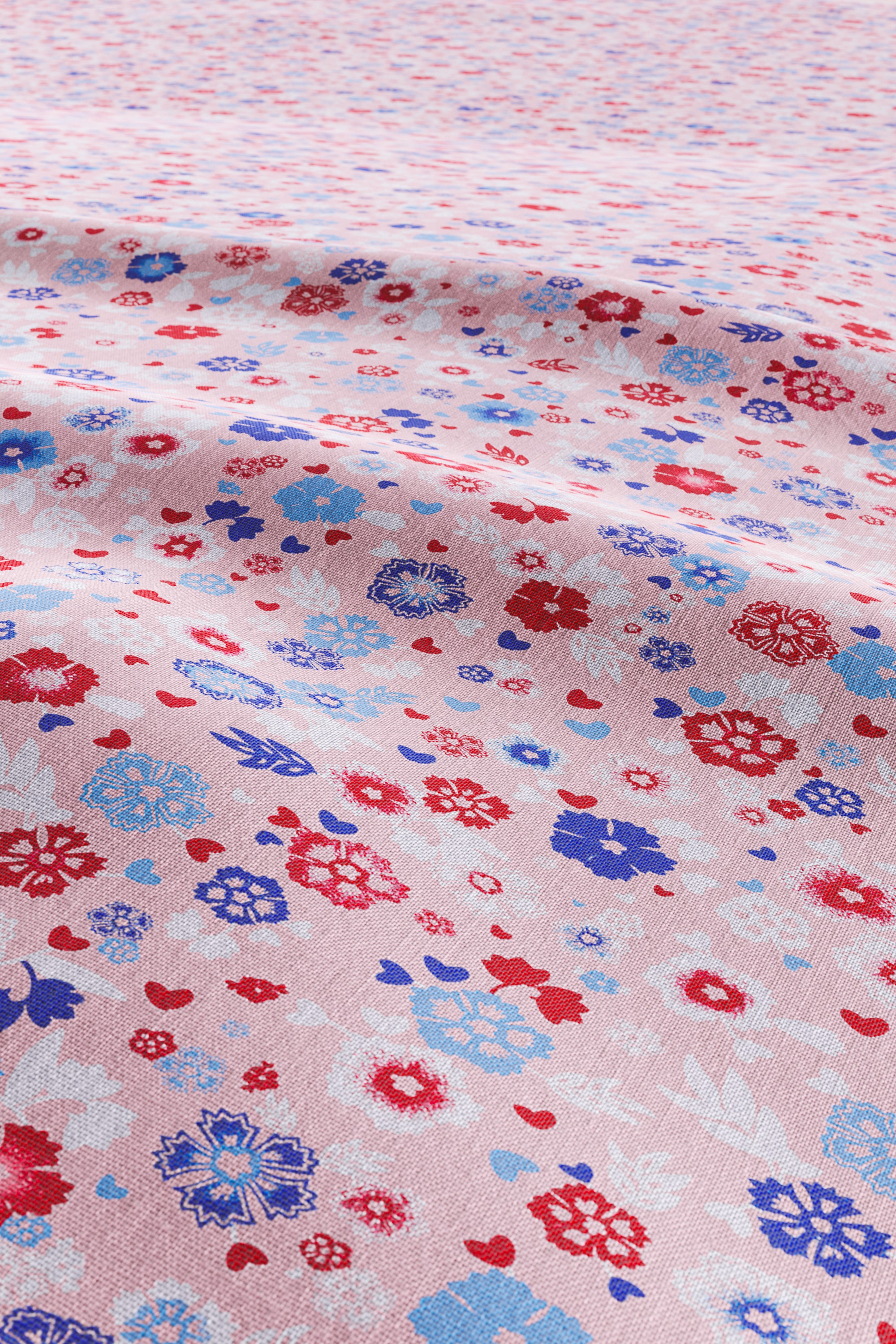 my home Bettwäsche »Mariby« 2 Stk. tlg. mit feinem Blümchen Design, skandinavisch, romantische Bettwäsche