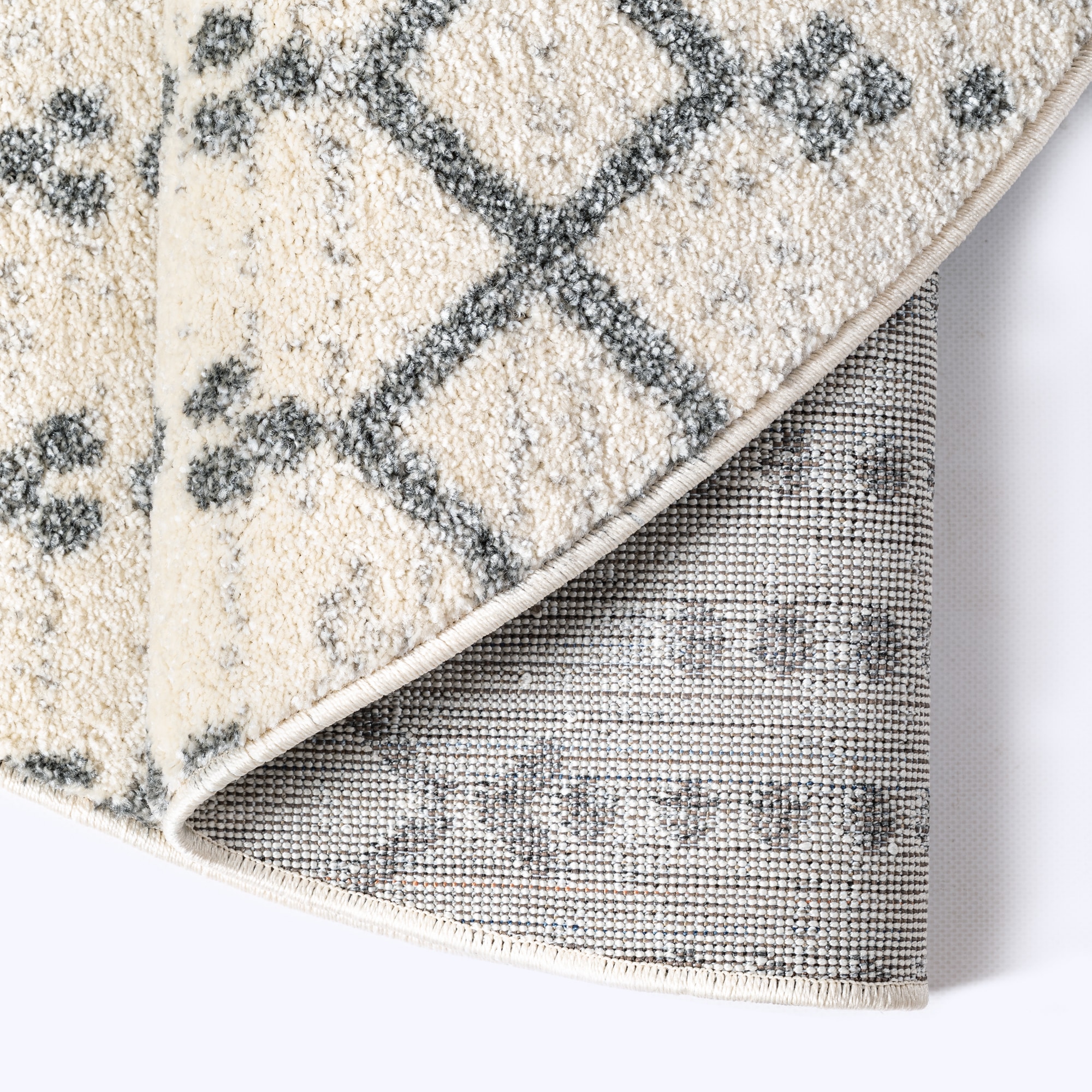 Sanat »Boho 8203  , auch als Läufer und in Rund« rund 10 mm Höhe Kurzflor, robust, Boho, Scandic, für Fussbodenheizung geeignet