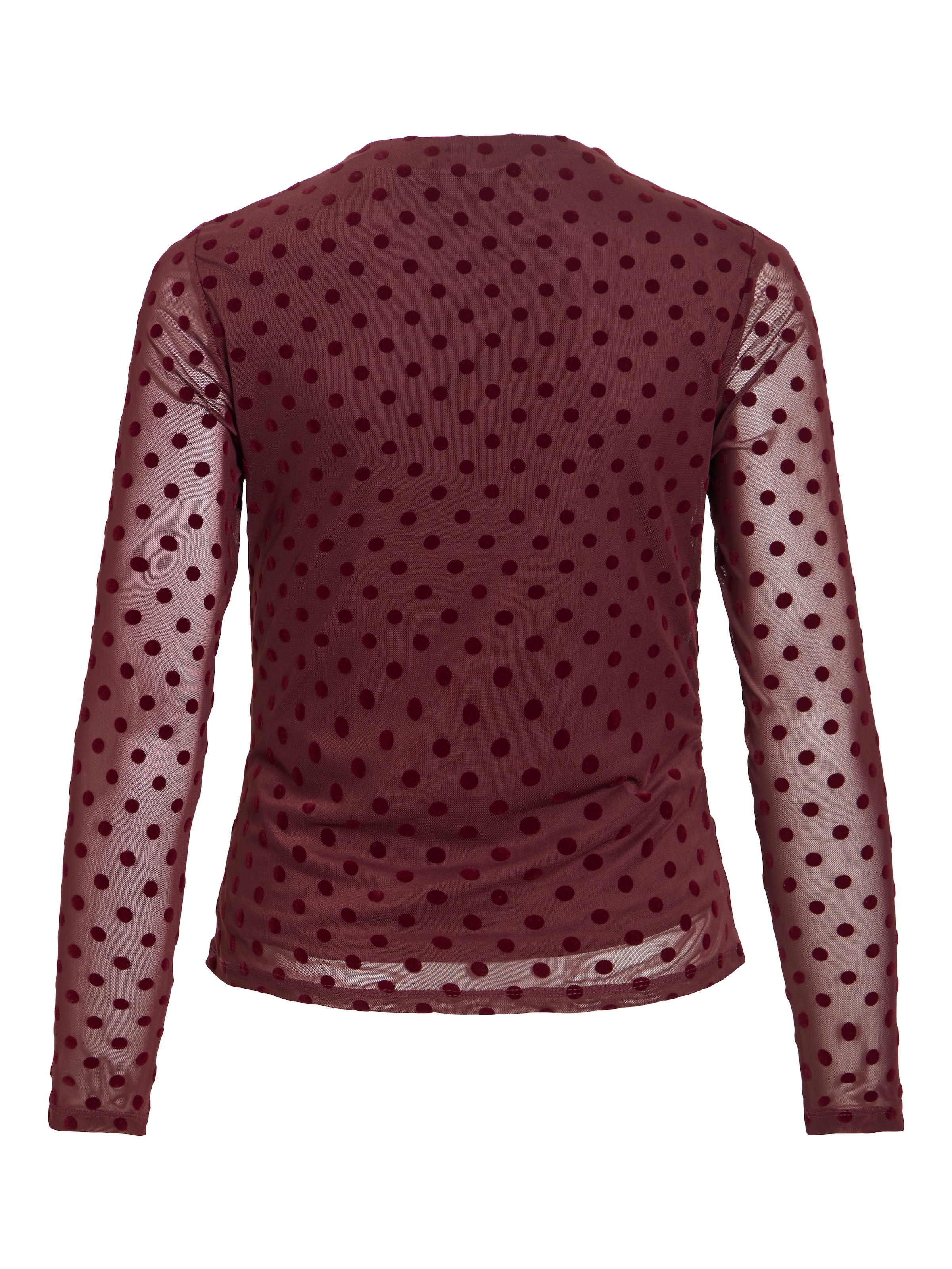 Vila T-shirt à manches longues »VIRIKKE L/S FUNNEL NECK TOP - NOOS« mélange de matières, coupe ajustée