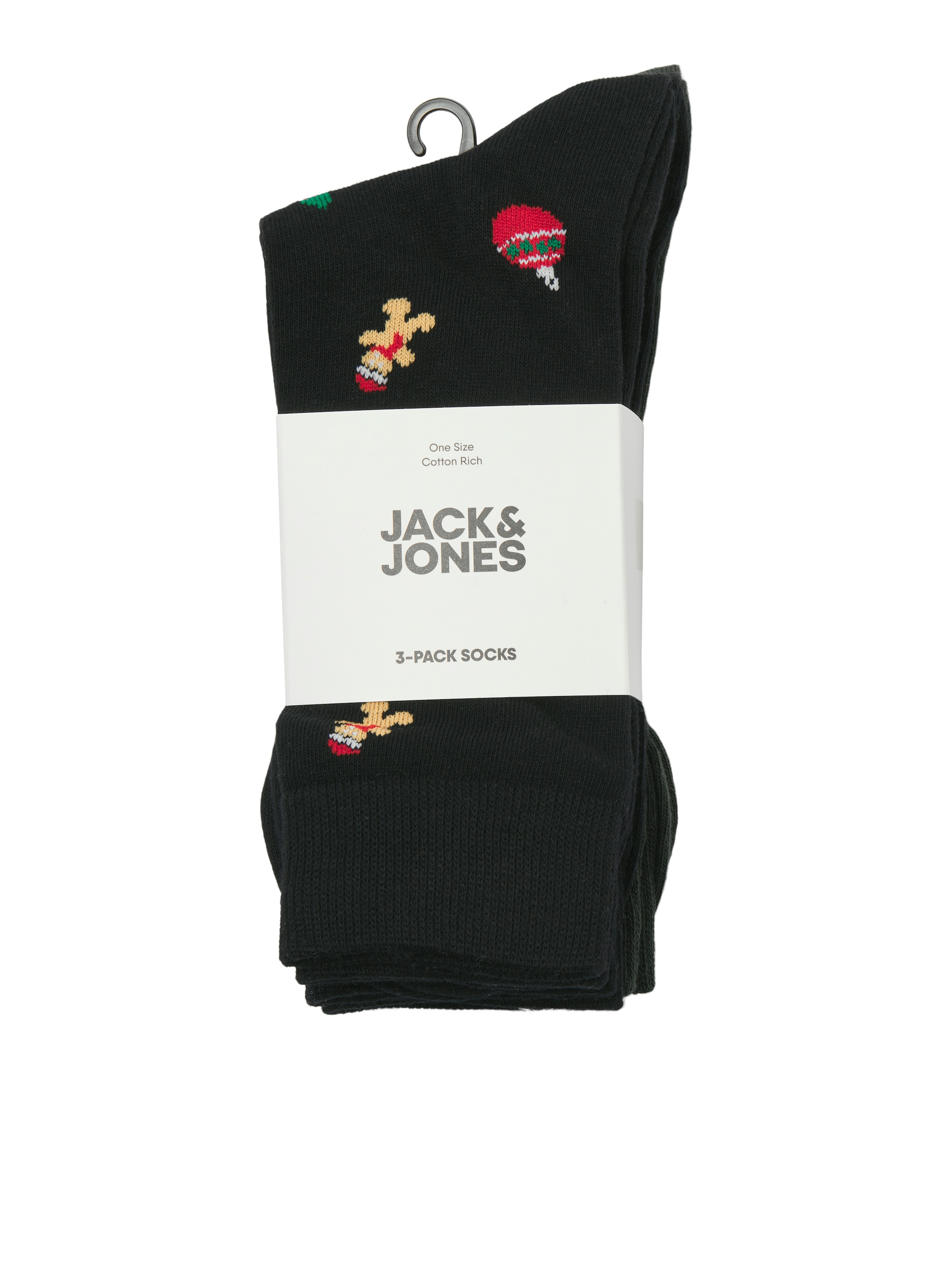Jack & Jones Chaussettes de loisirs »JACXMAS REINDEER SOCKS 3 PACK« Packung, 3 Couple tlg.