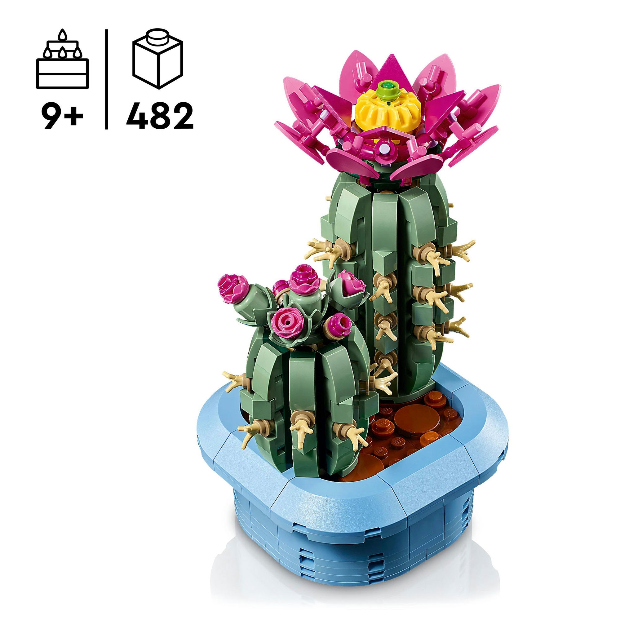 LEGO® Pions de construction »Blühender Kaktus (11509), LEGO Botanicals« Made in Europe