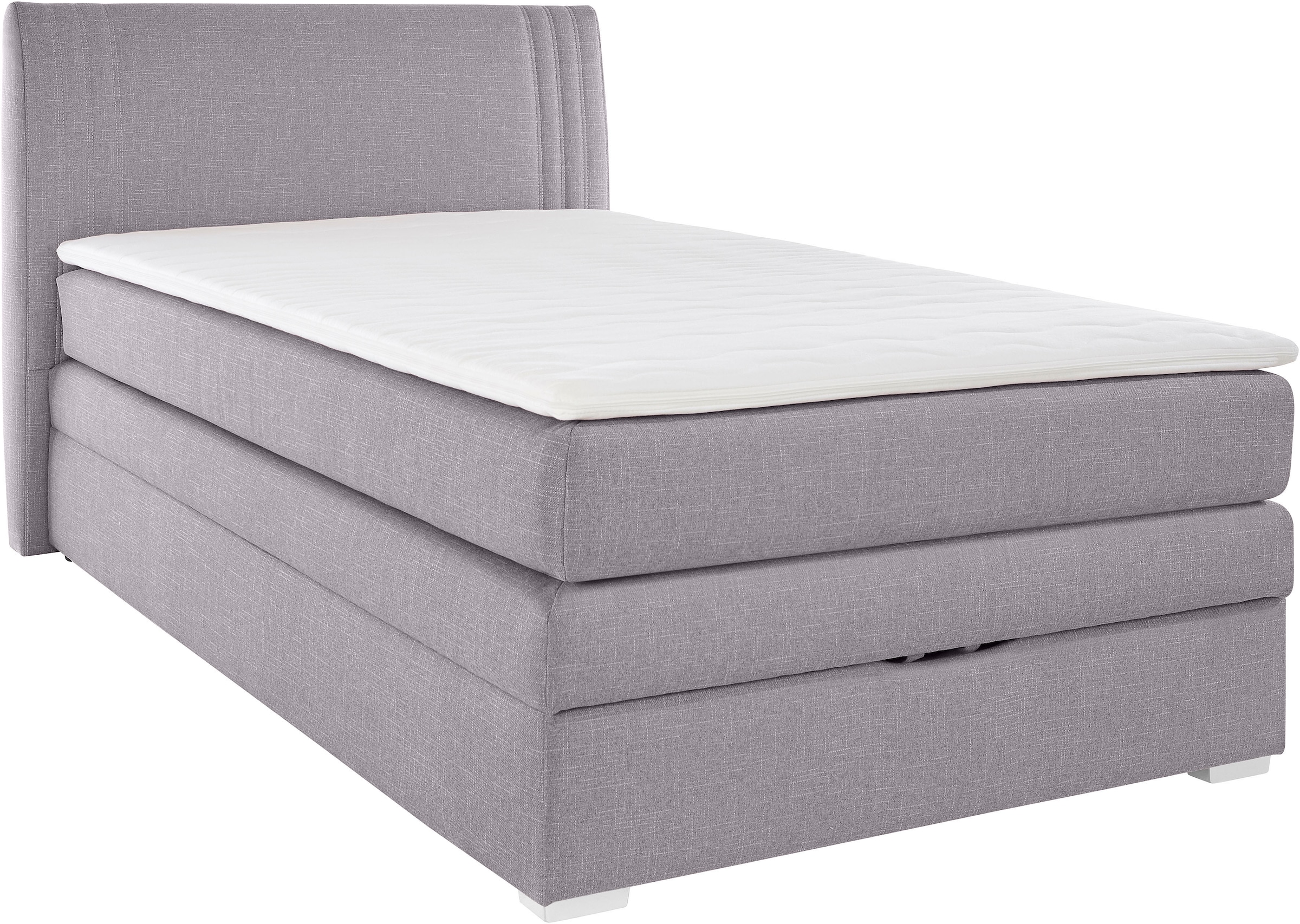 Jockenhöfer Gruppe Boxspringbett »"Amira", OTTOs Choice! Topseller, mit Bettkasten und Topper« erhältlich in den Breiten 120,140 & 180cm