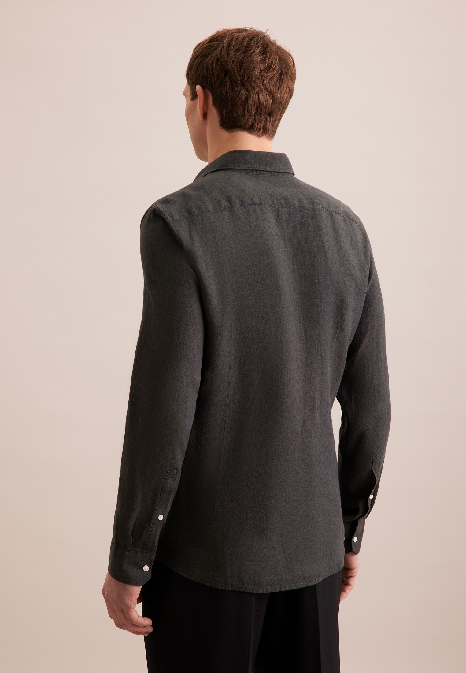 seidensticker Chemise d'affaires »Slim« Slim 1/1 Kentkragen Uni