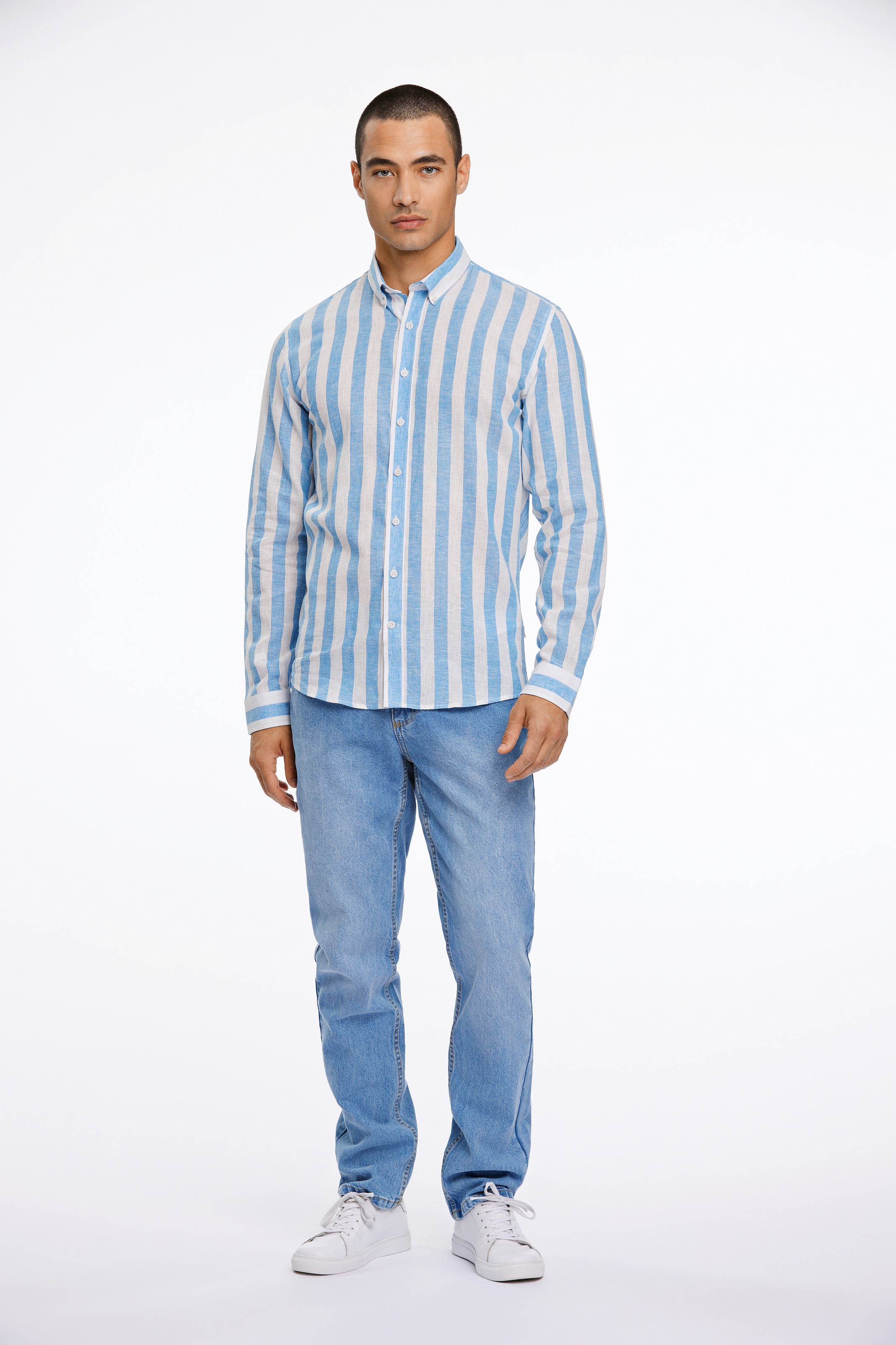 LINDBERGH 5-Pocket-Jeans mit leichter Waschung