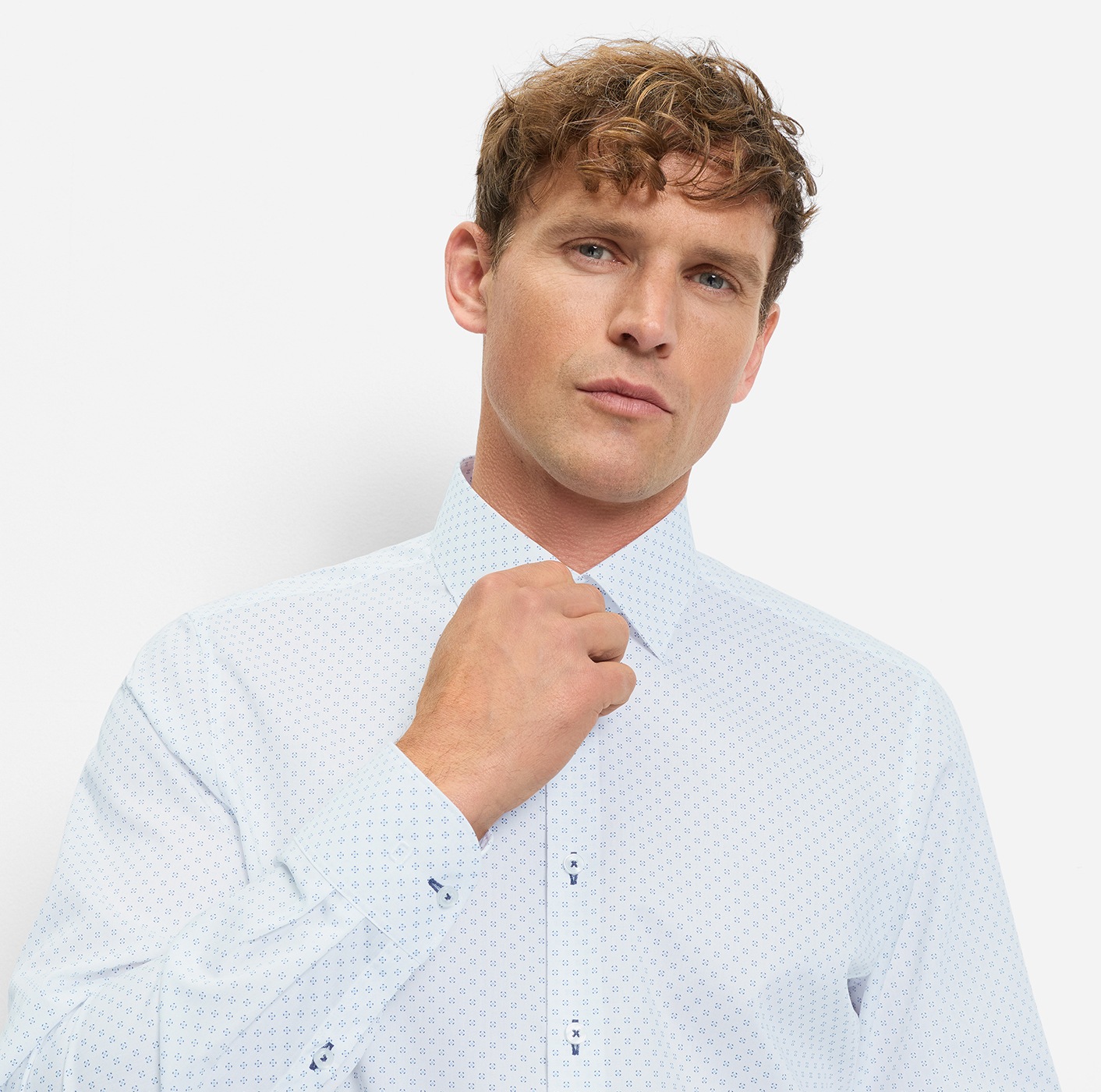 OLYMP Chemise à manches longues »Level Five« Businesshemd, body fit, Kentkragen