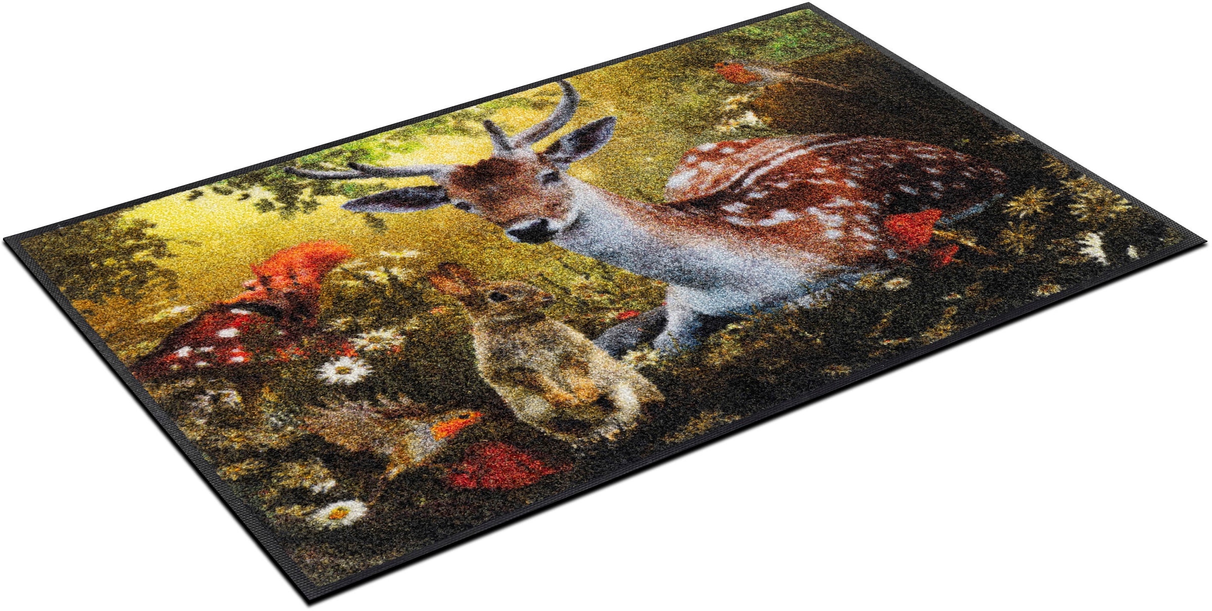 wash+dry by Kleen-Tex Tapis de sol »Forest Whisper« Rectangulaire 7 mm Höhe
