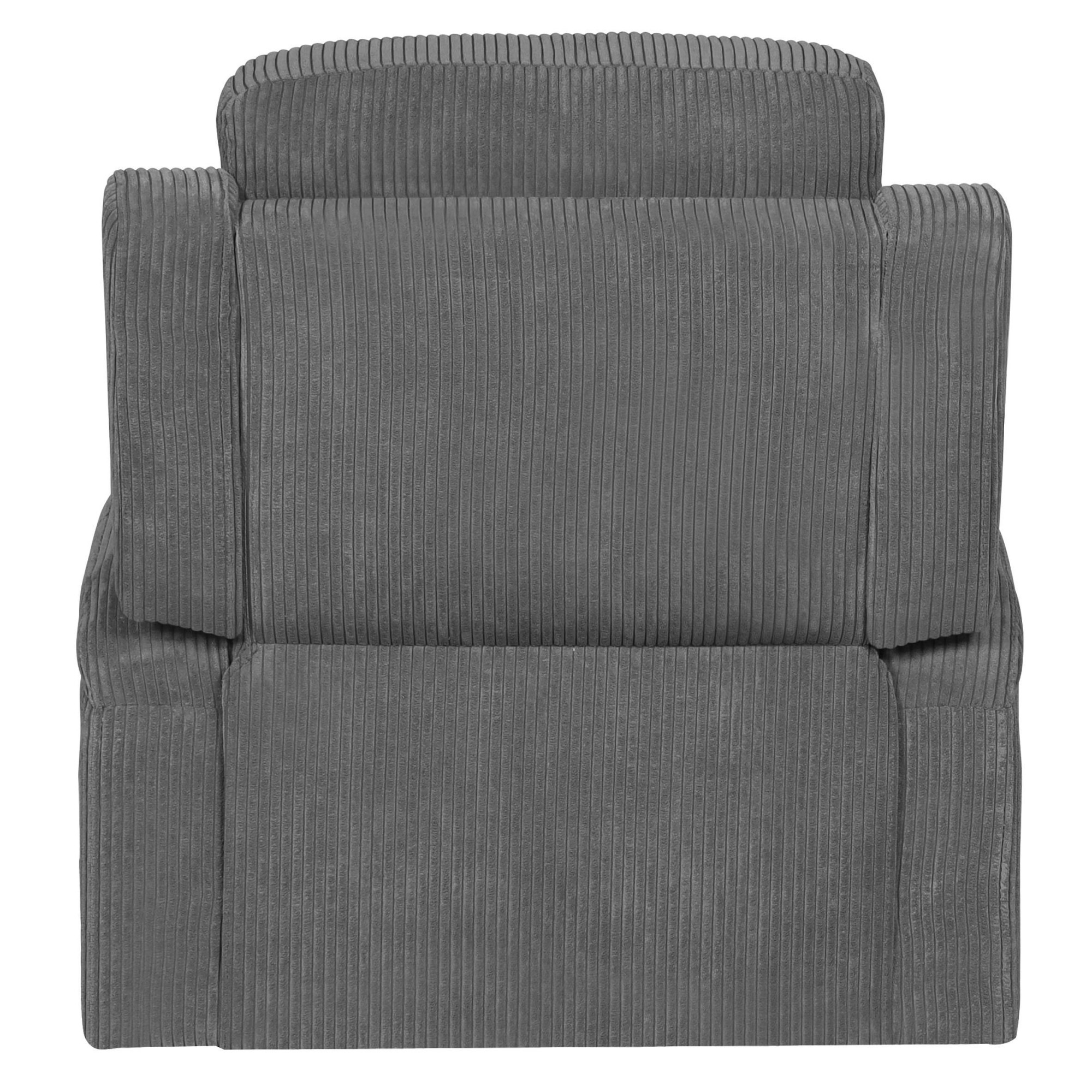 GOODproduct Relaxsessel »NAPORI Cord, Kinosessel, Multimedia-Sessel« TV-Sessel mit manueller u elektrischer Relaxfunktion u. Getränkehalter