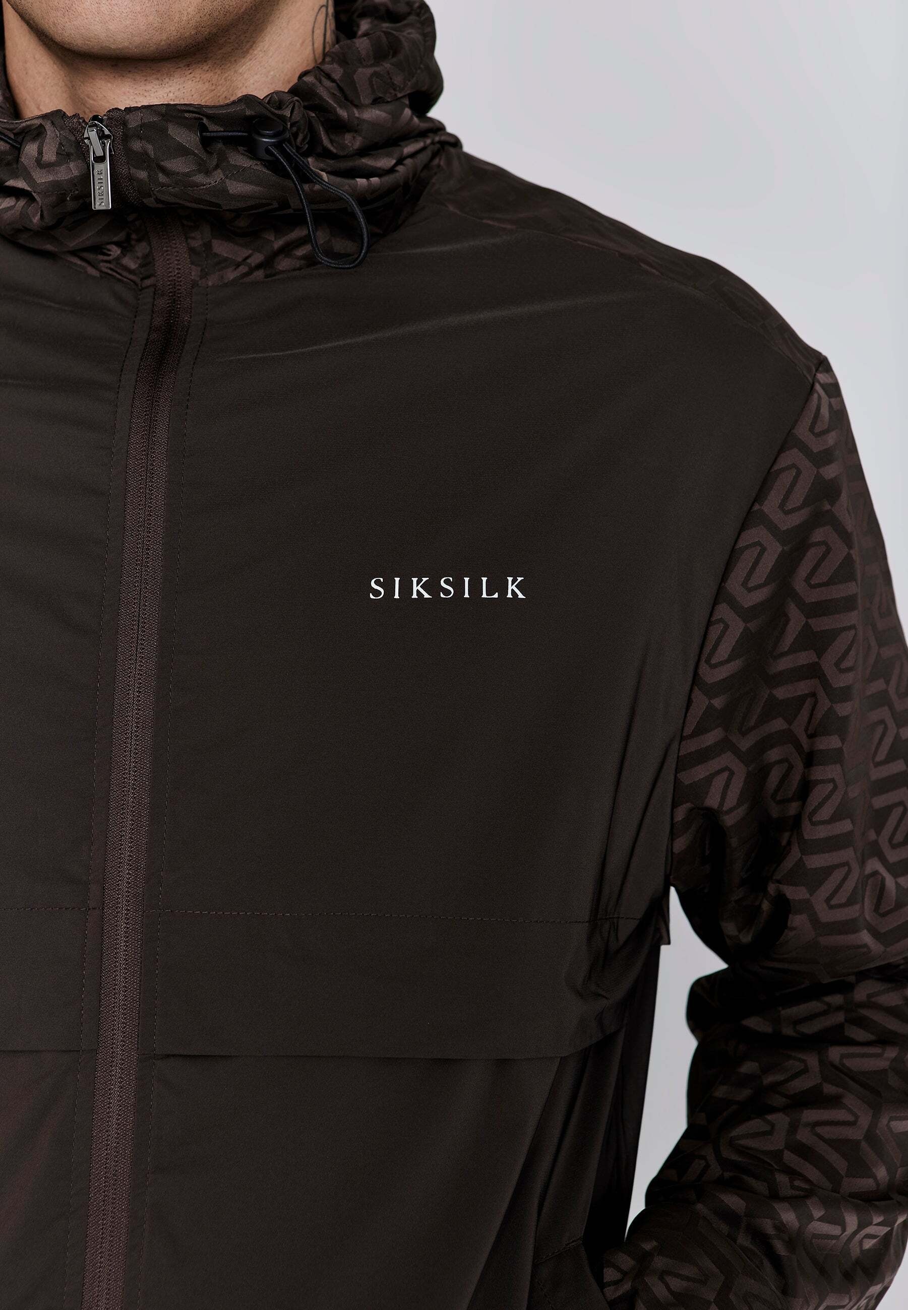Siksilk Kurzjacke »Siksilk Jacke Aop Windbreaker«