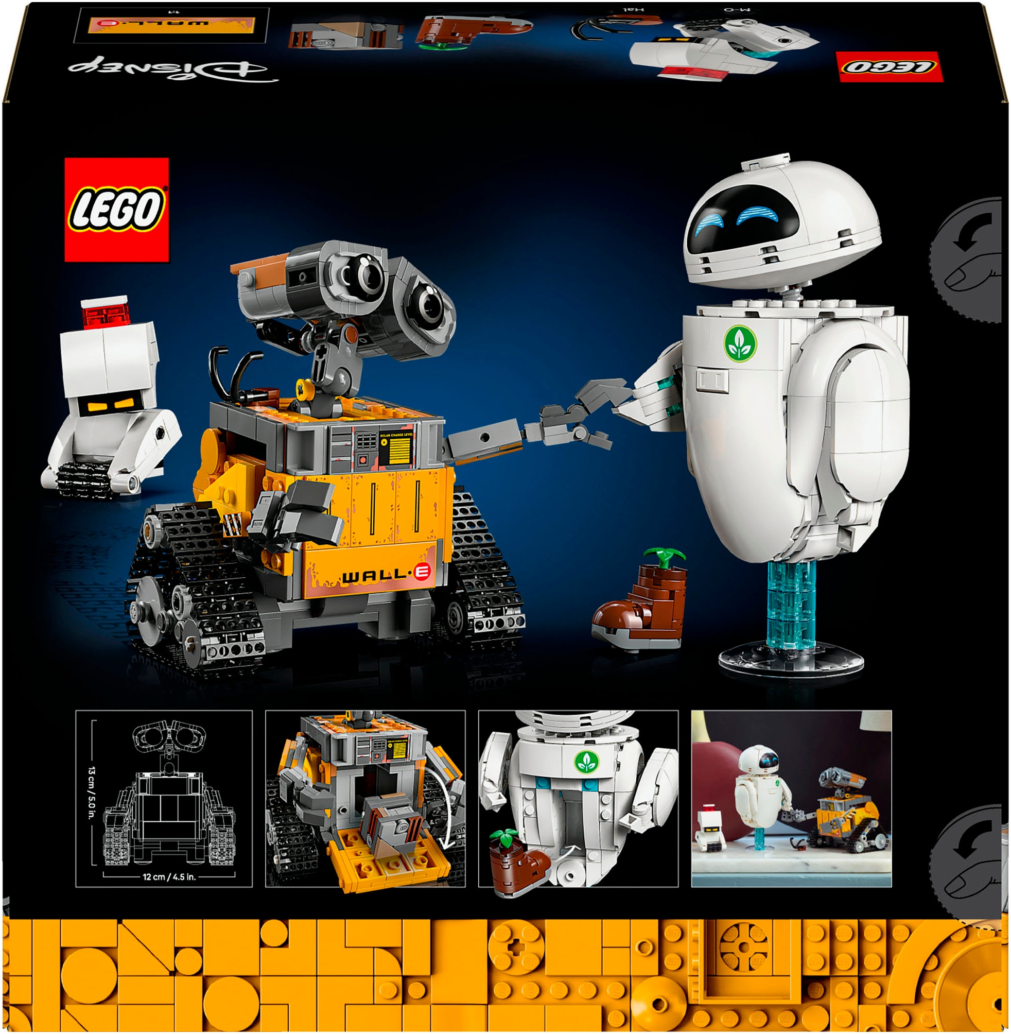 LEGO® Pions de construction »WALL-E und EVE (43279), LEGO Disney Pixar« Made in Europe