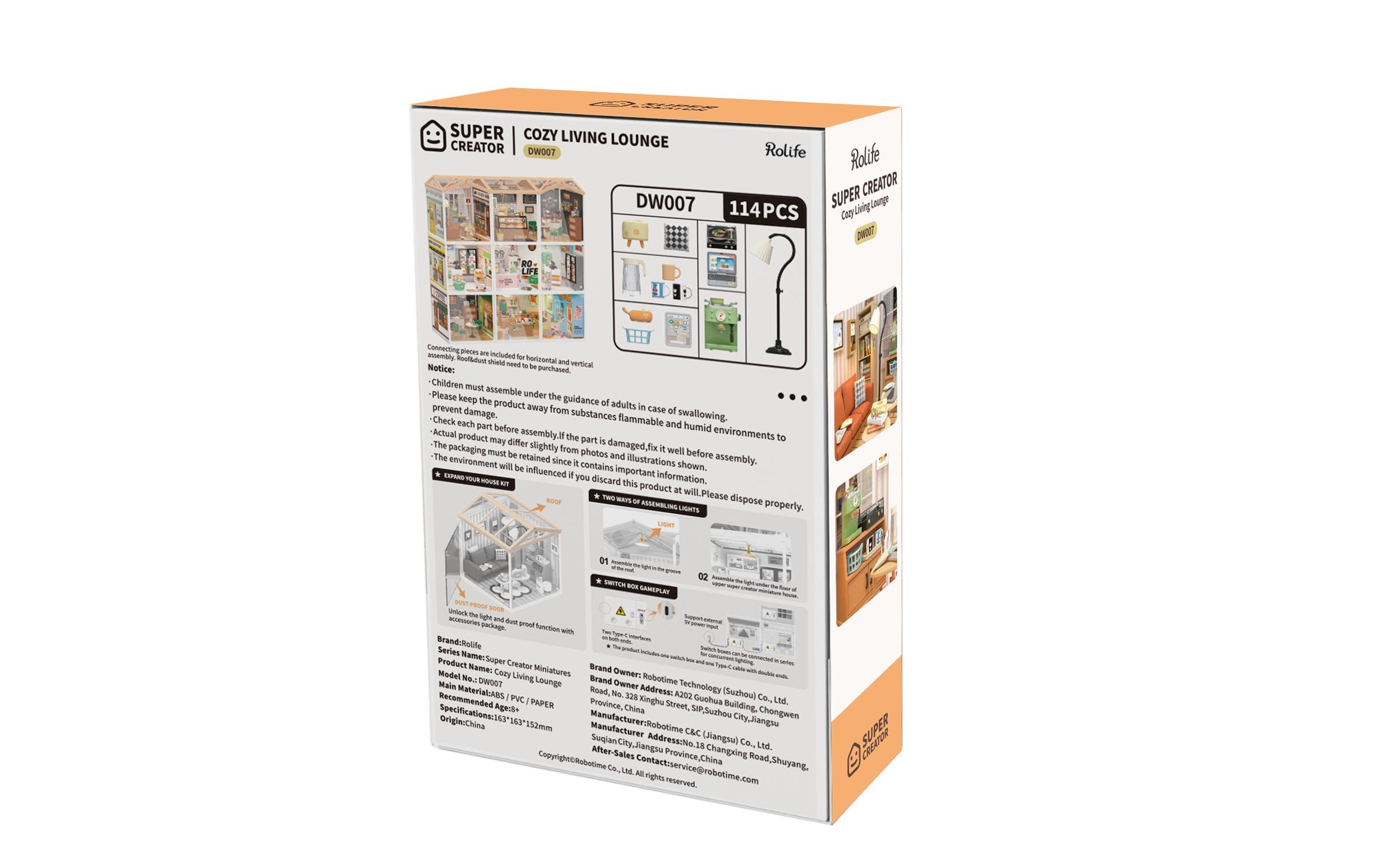   Modellbausatz »RoboTime Gemütliche Wohnlounge«