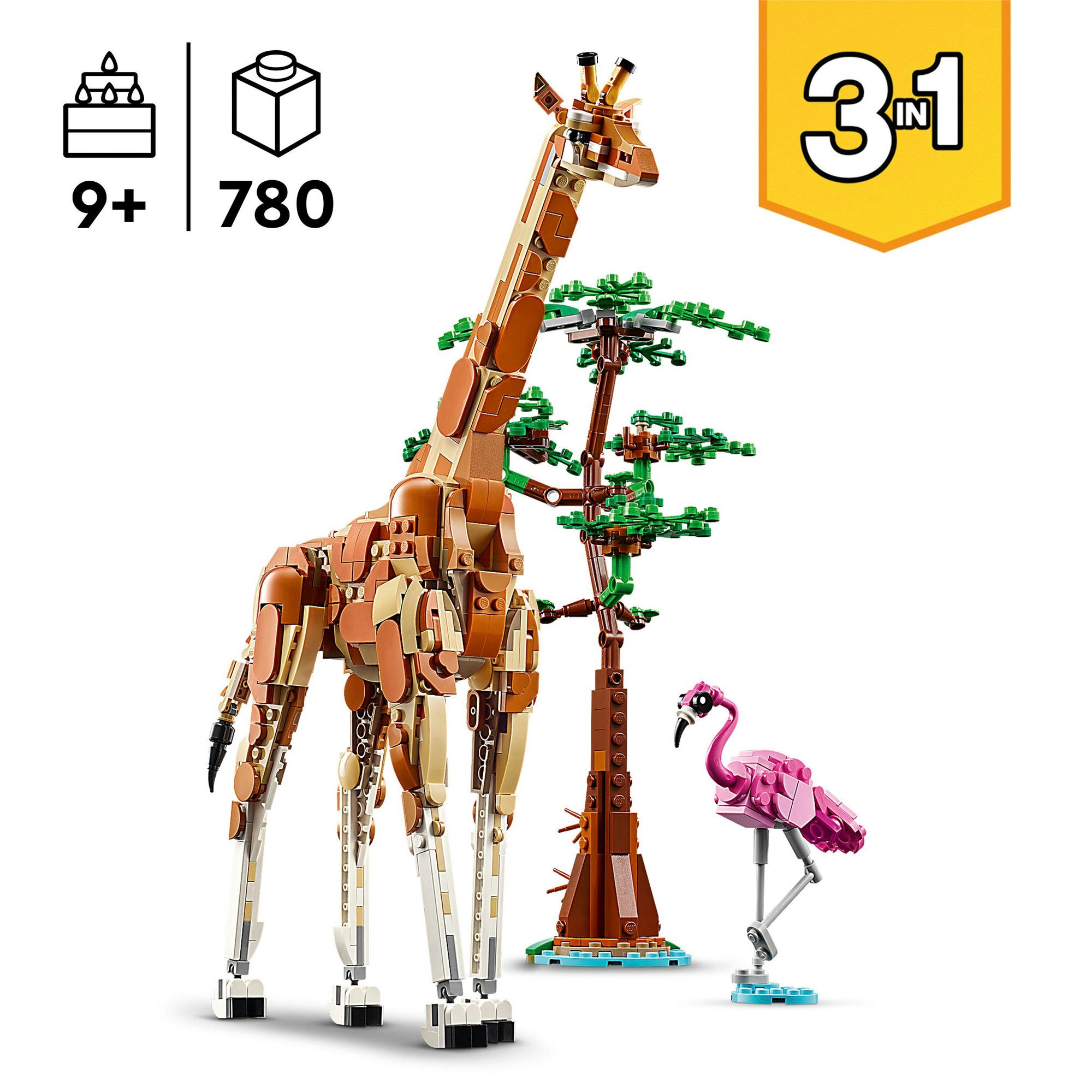 LEGO® Pions de construction »Tiersafari (31150), LEGO Creator 3in1« Made in Europe