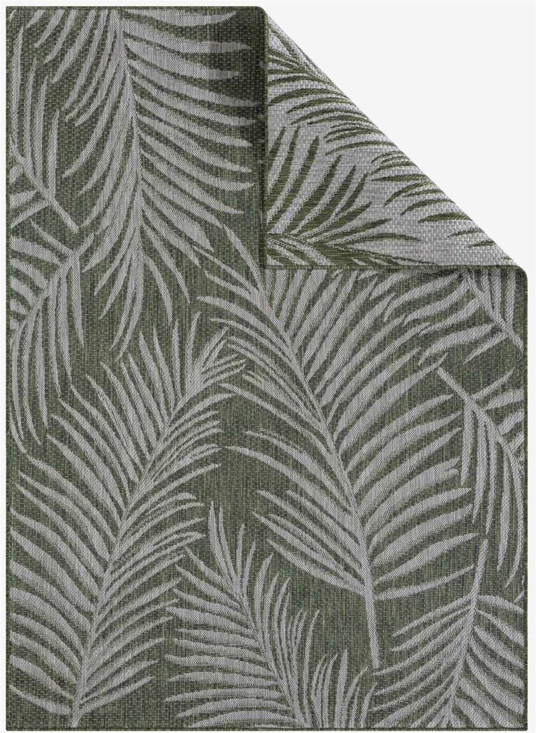 Myflair Möbel & Accessoires Teppich »Autumn« rechteckig 8 mm Höhe Wendeteppich, Blätter Motiv, Outdoor geeignet, Balkon, Terrasse