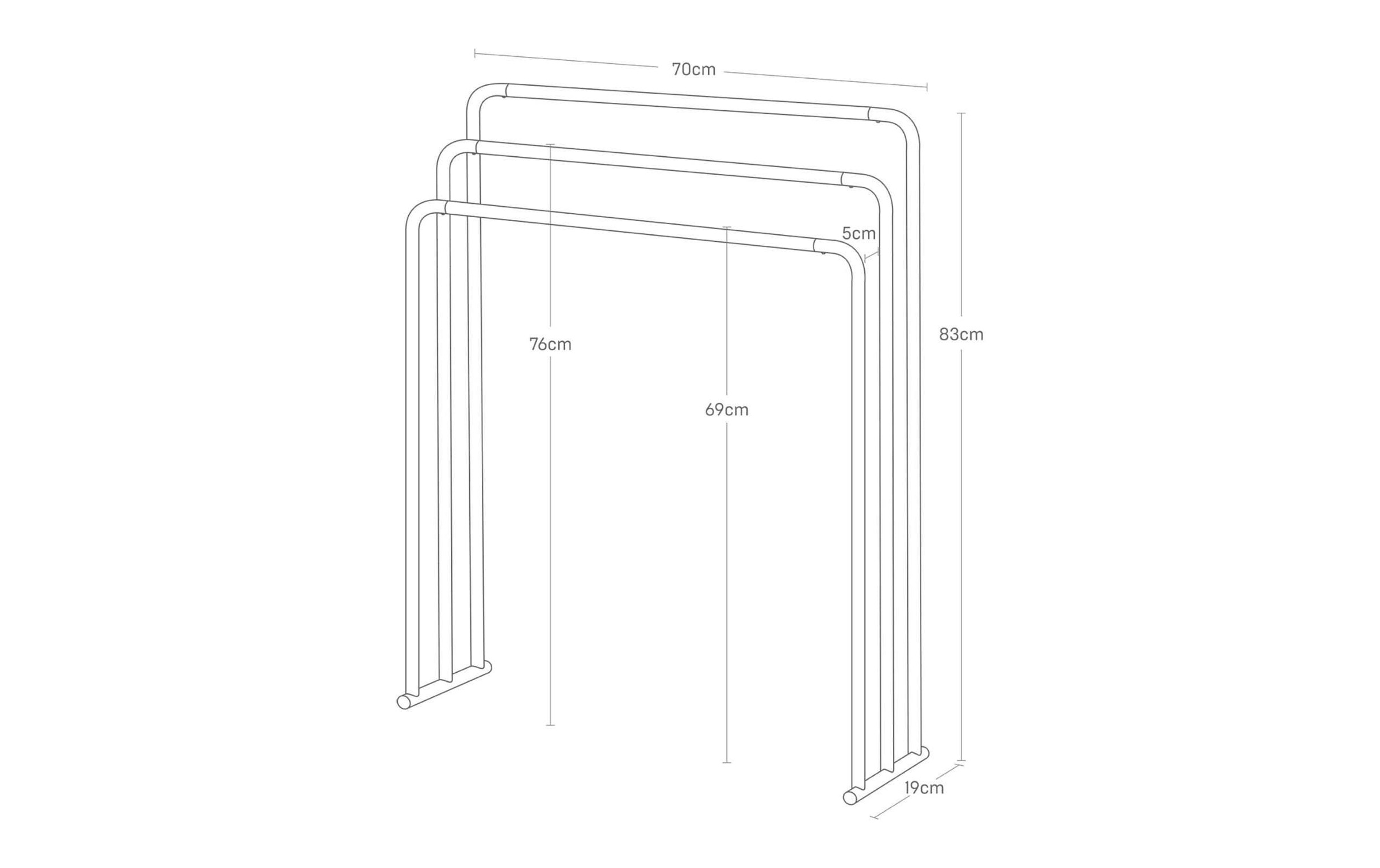 Yamazaki Handtuchhalter