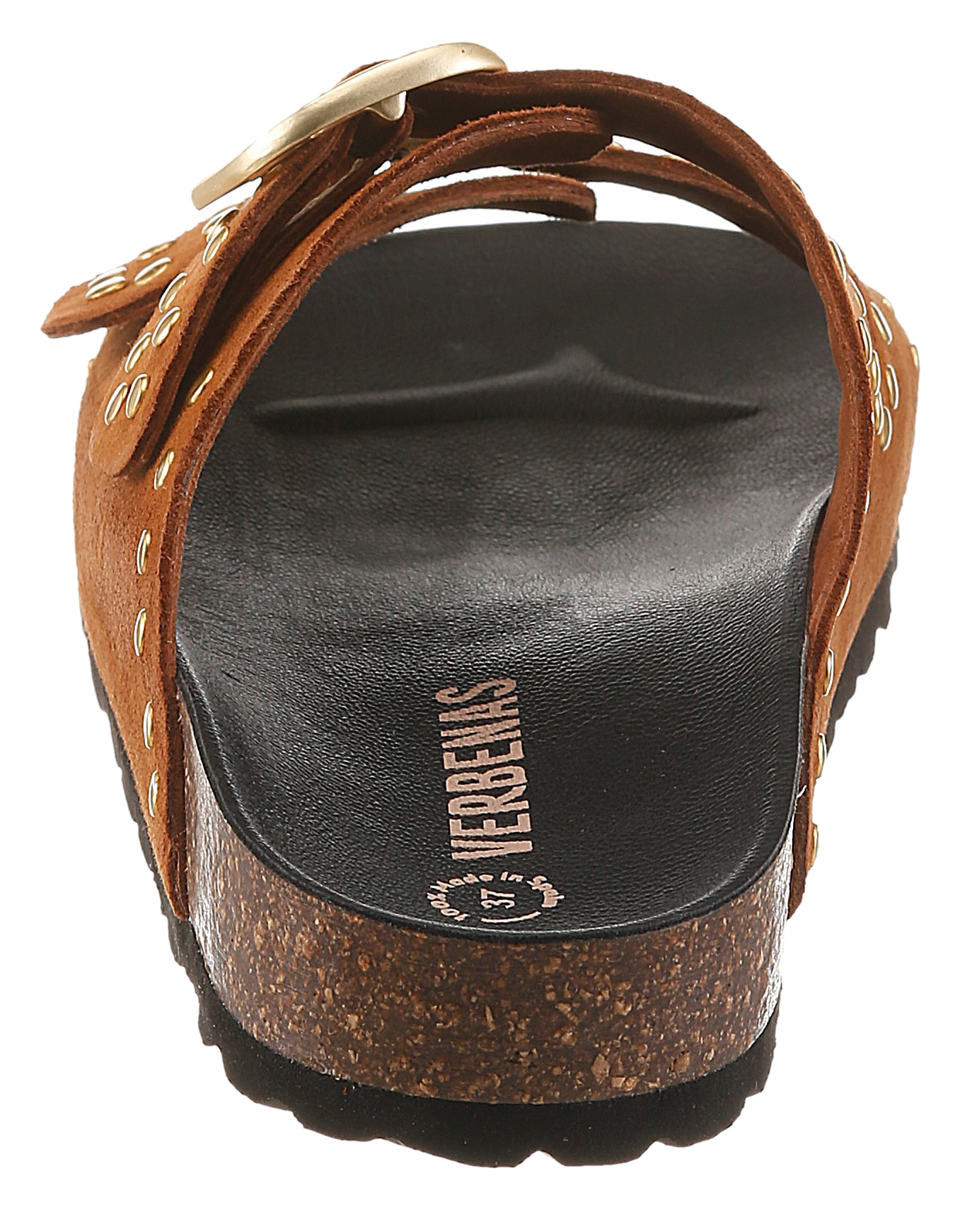 VERBENAS Pantolette  Chaussure d'été, chausson, chaussure de plage avec décoration cloutée