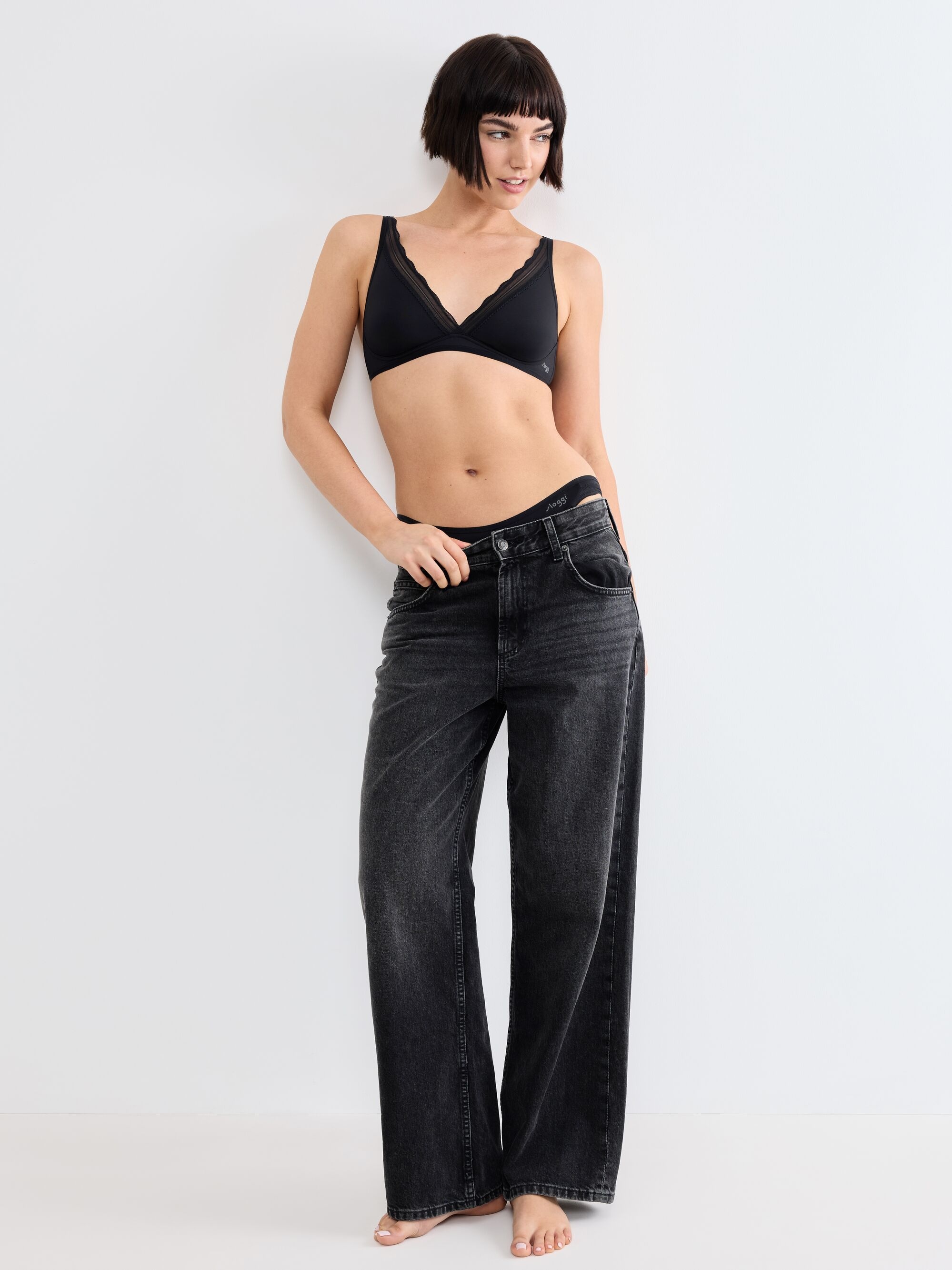 sloggi Soutien-gorge souple »GO Blush Soft Bra« avec détails en dentelle