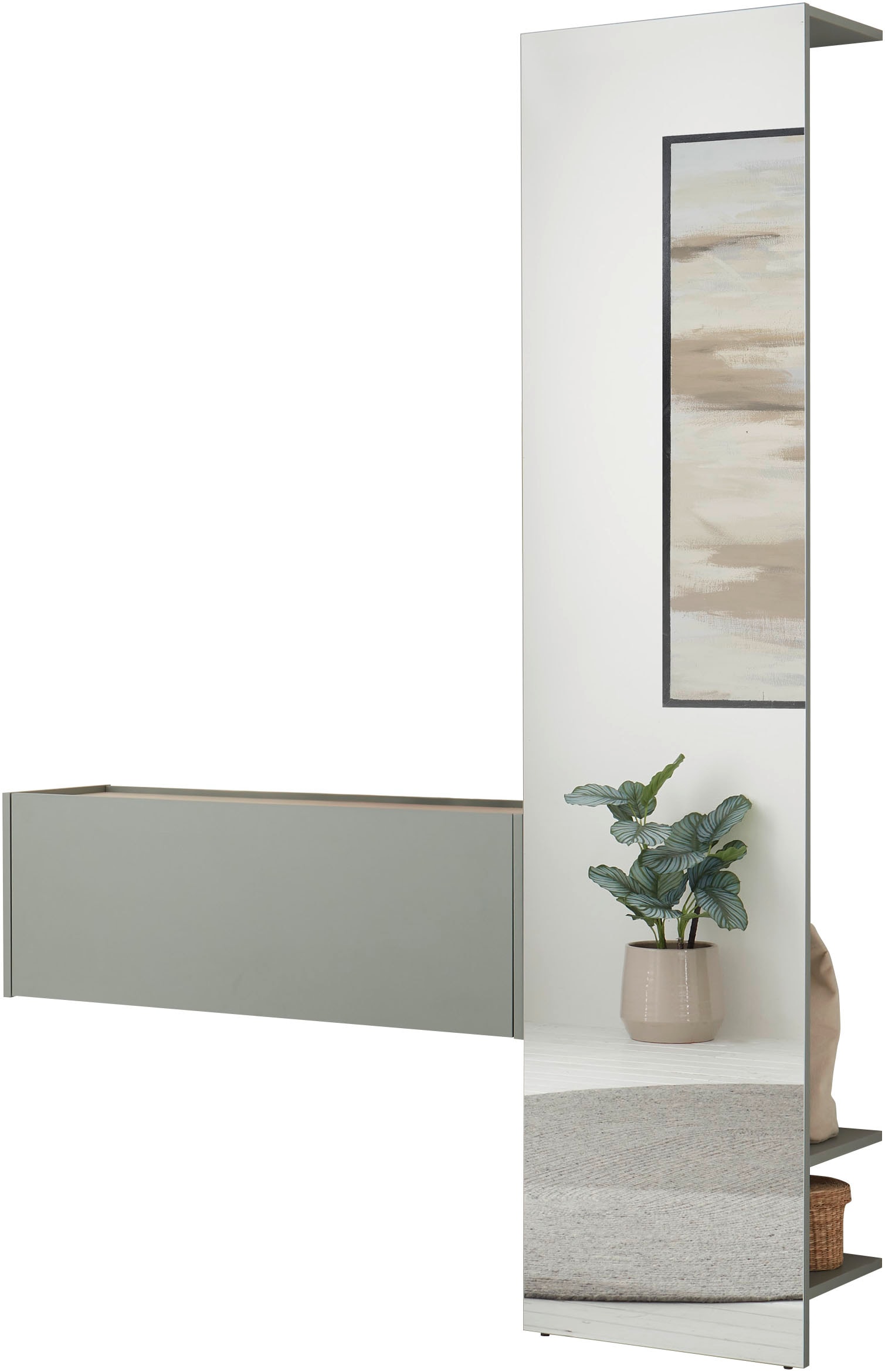 Home affaire Ensemble de vestiaires »GIRON/CiTY, moderne Garderobe, Komplettset mit viel Stauraum« Komplett-Set, 2 cuis tlg.