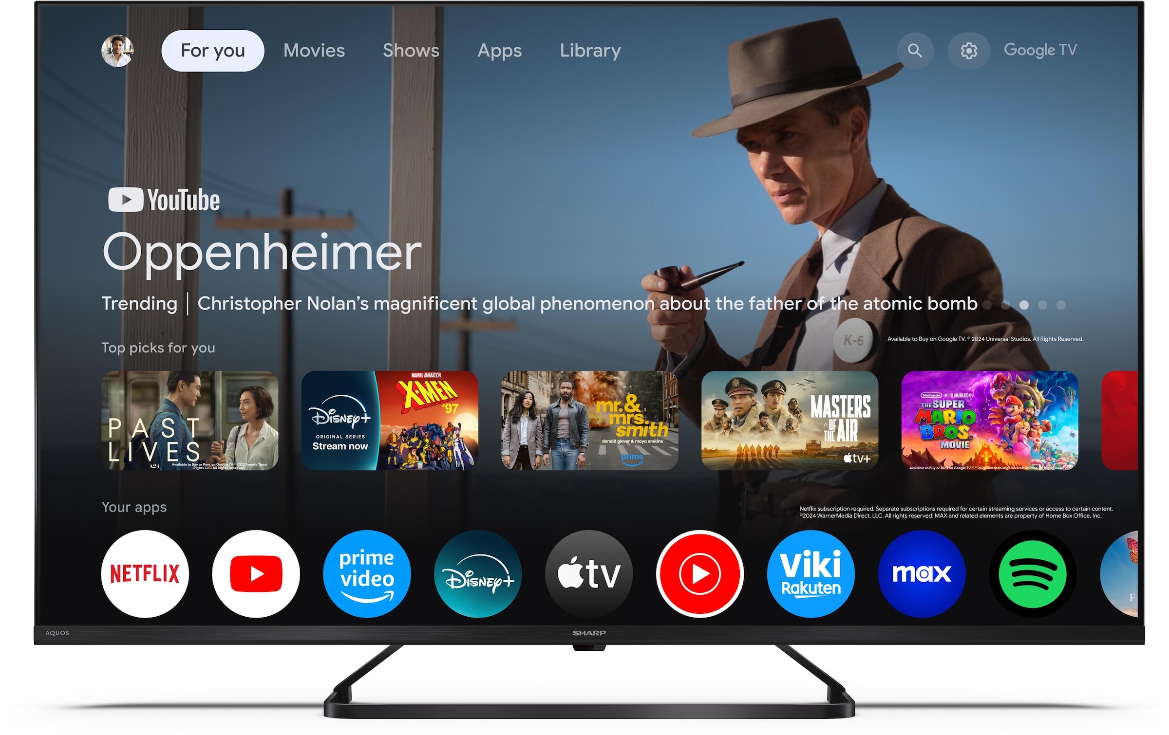   QLED-Fernseher »43HP6265E« 108 cm/43 ″