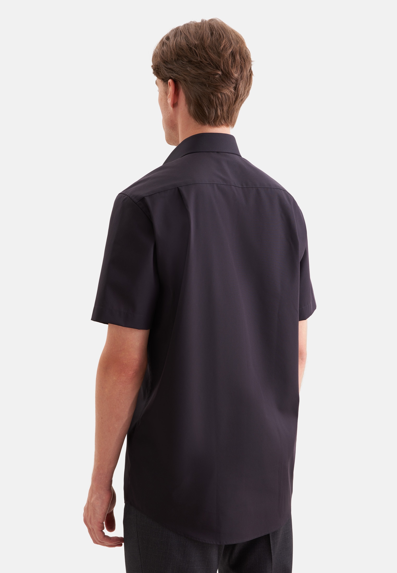 seidensticker Chemise d'affaires »Schwarze Rose« col Kent 1/2 Regular uni
