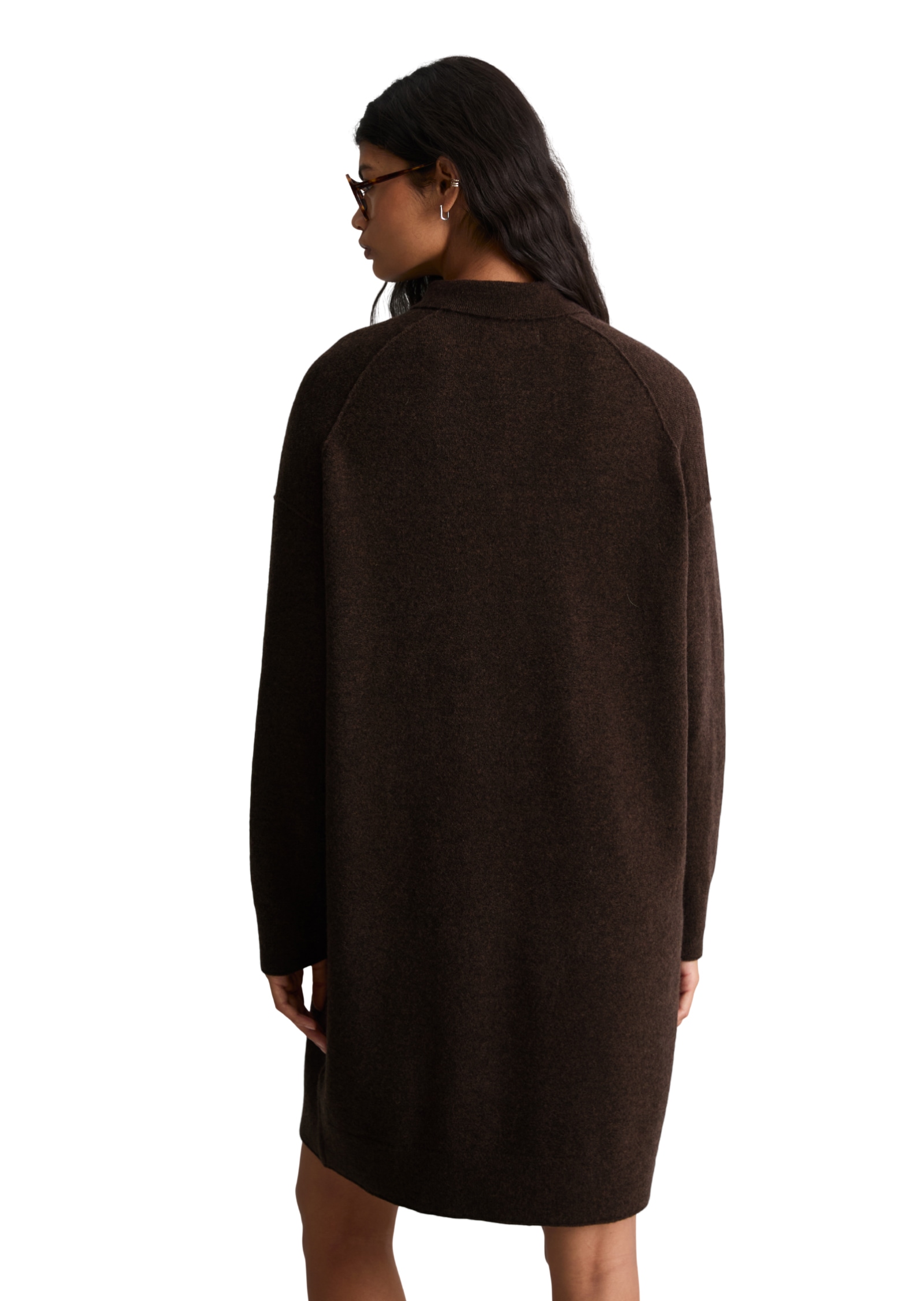 Marc O'Polo DENIM Robe en tricot oversize en mélange doux de laine vierge