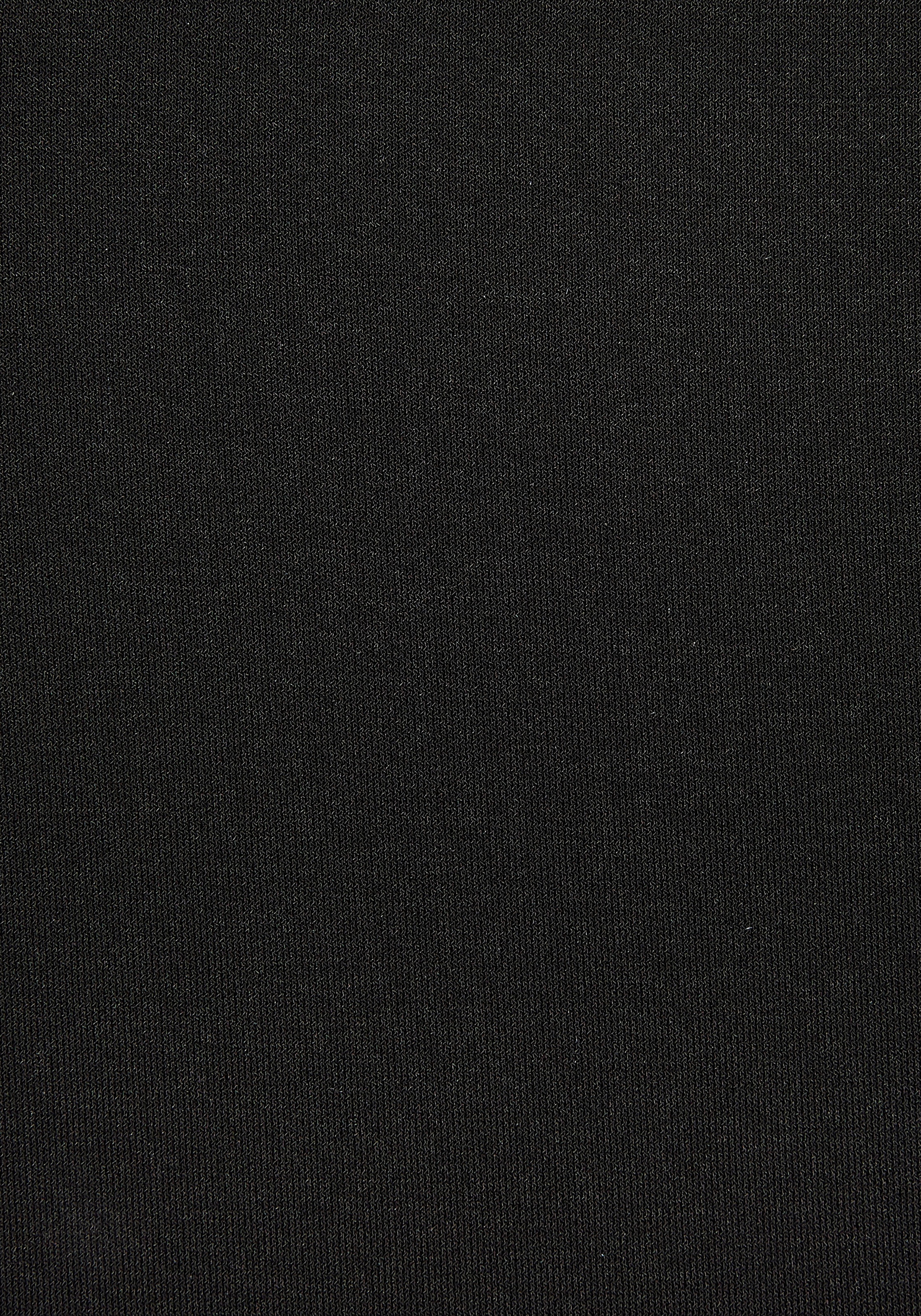LASCANA T-shirt aus bügelfreiem Material, elegantes Kurzarmshirt, doppellagig
