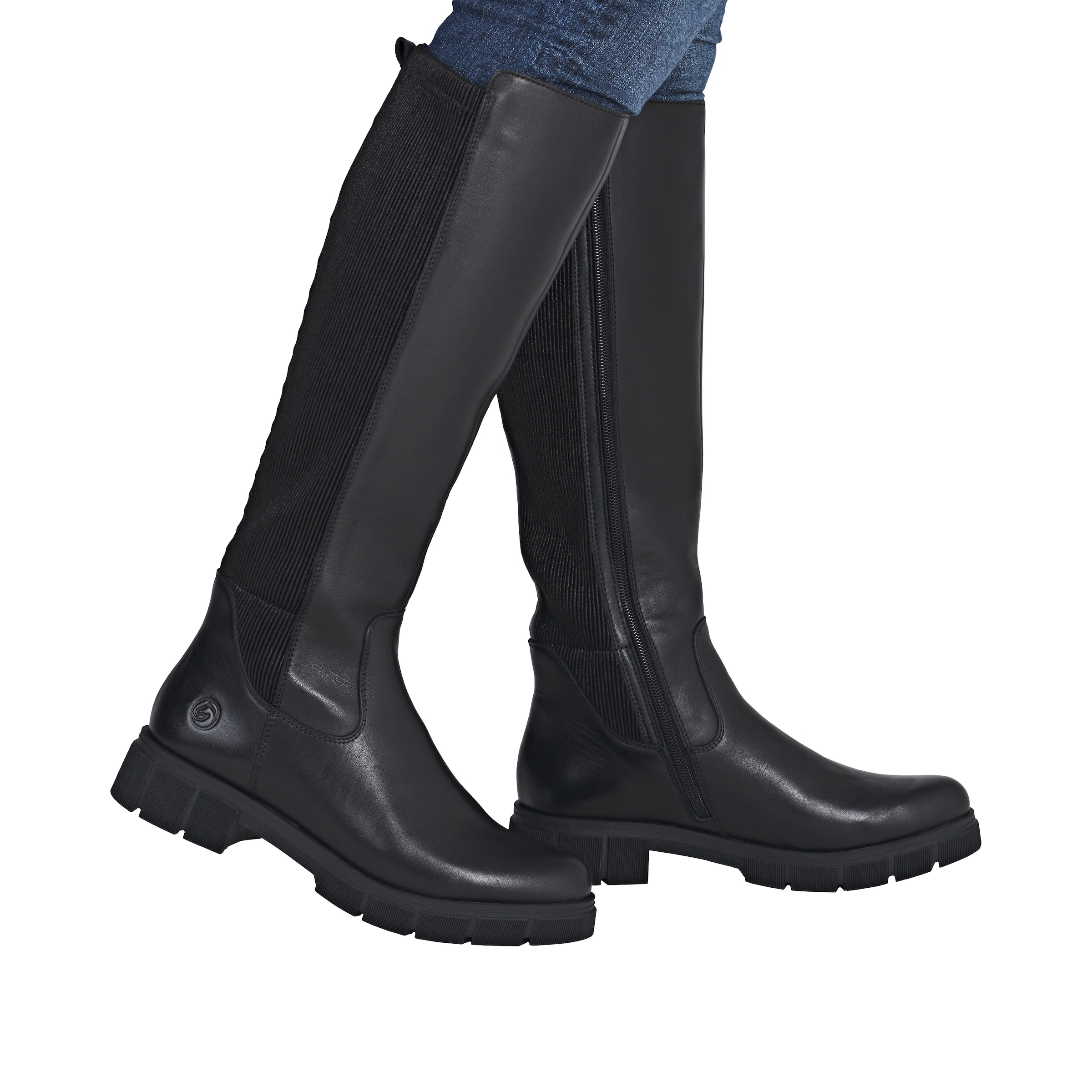 Remonte Bottes  Bottes hautes, bottes stretch, avec semelle intérieure amovible