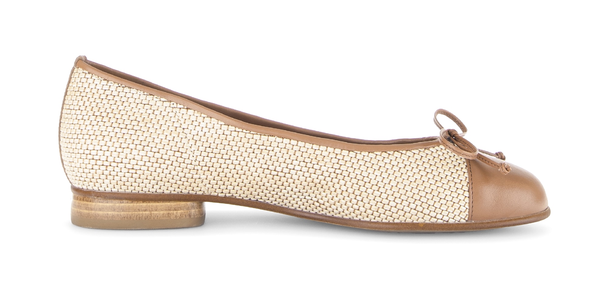 Gabor Ballerina  Blockabsatz, Businessschuh, Schupfschuh in runder Form