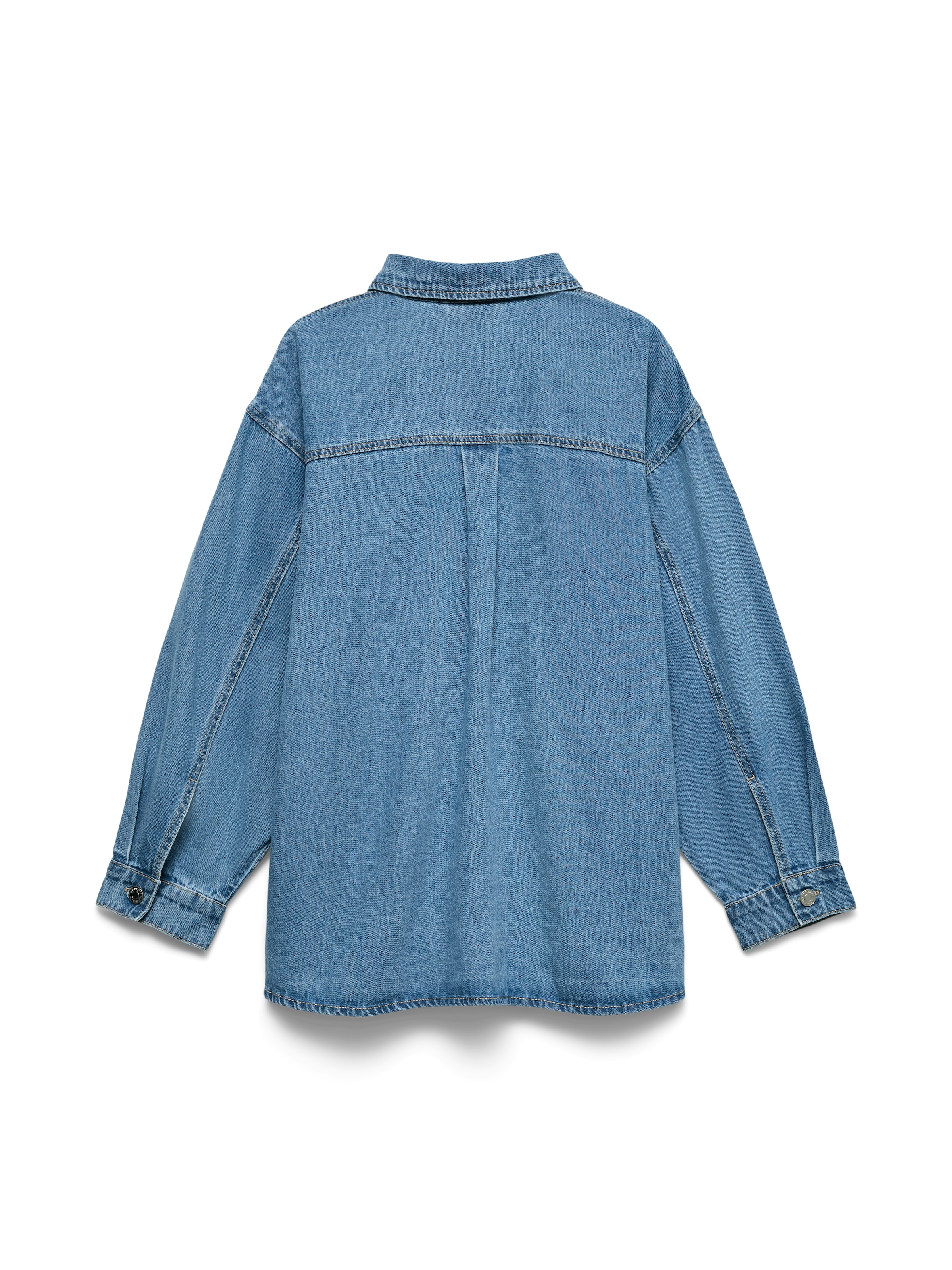 Vero Moda Blouse en jean »VMJENNIE LS OVERSIZE DENIM SHIRT GA NOOS«