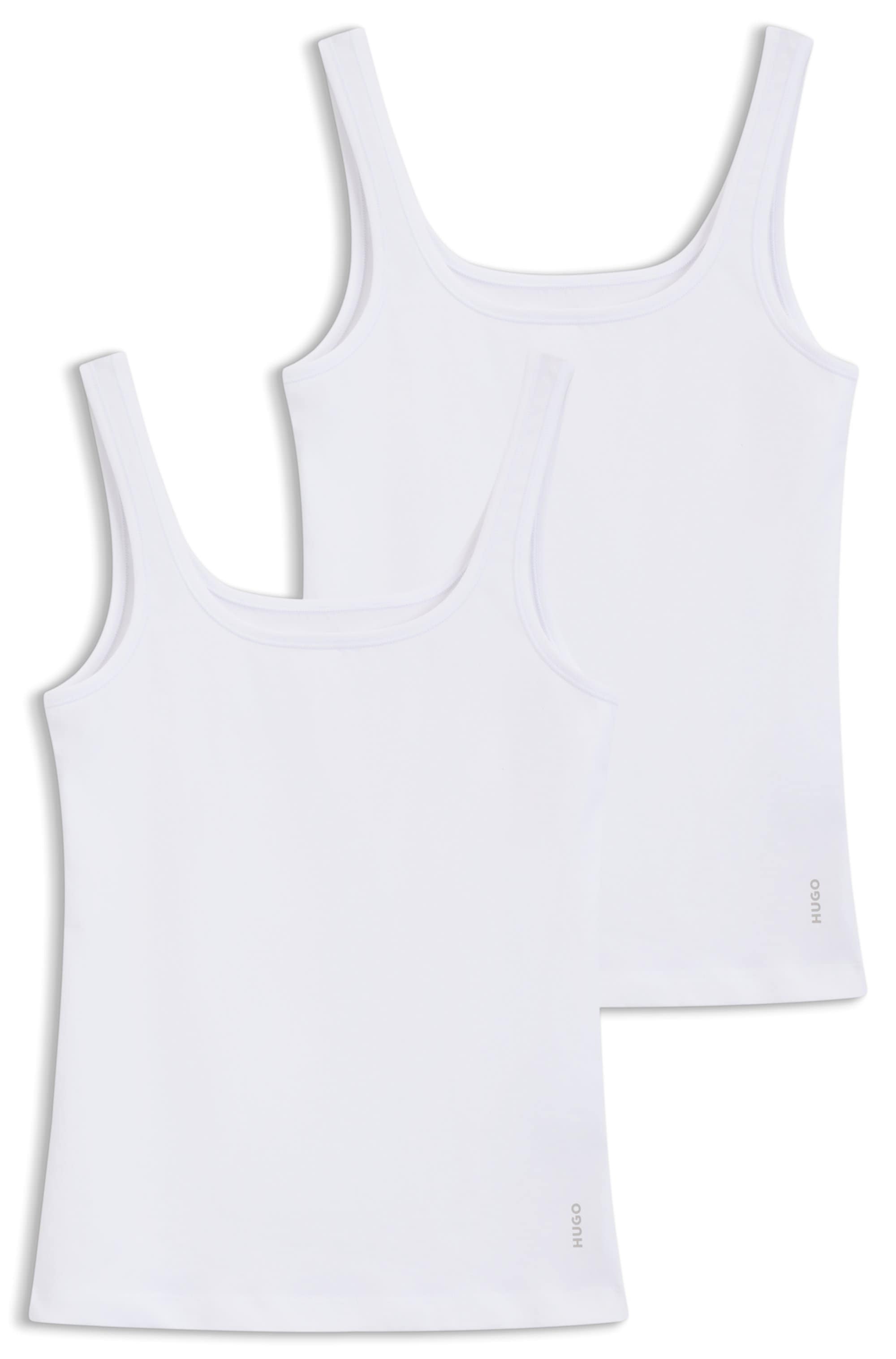 HUGO Underwear Tanktop »TWIN VEST« Packung, 2er-Pack,  mit vertikalem Logoprint