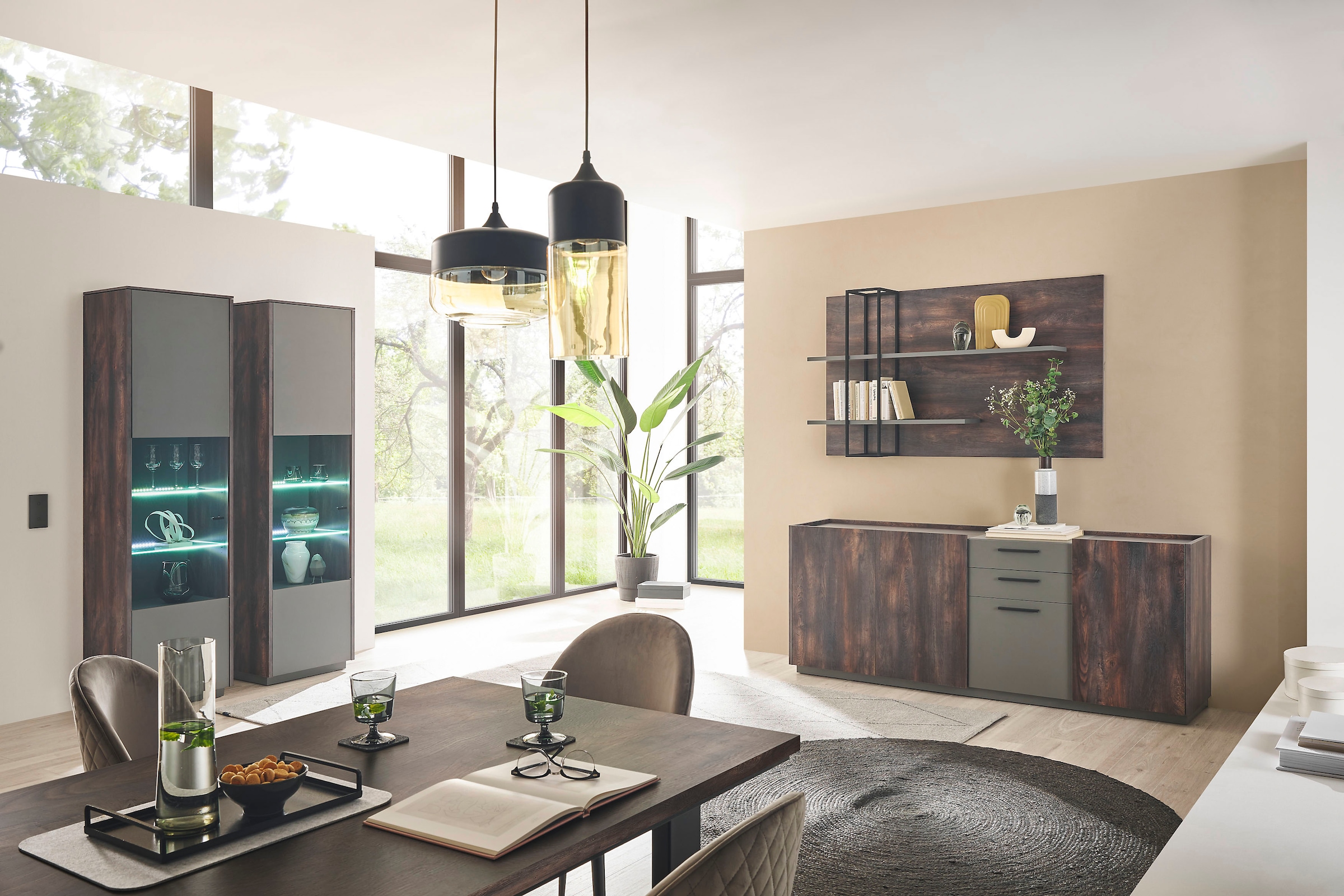 Home affaire Sideboard »LARGO« Soft-Close-Funktion, Breite ca. 200 cm