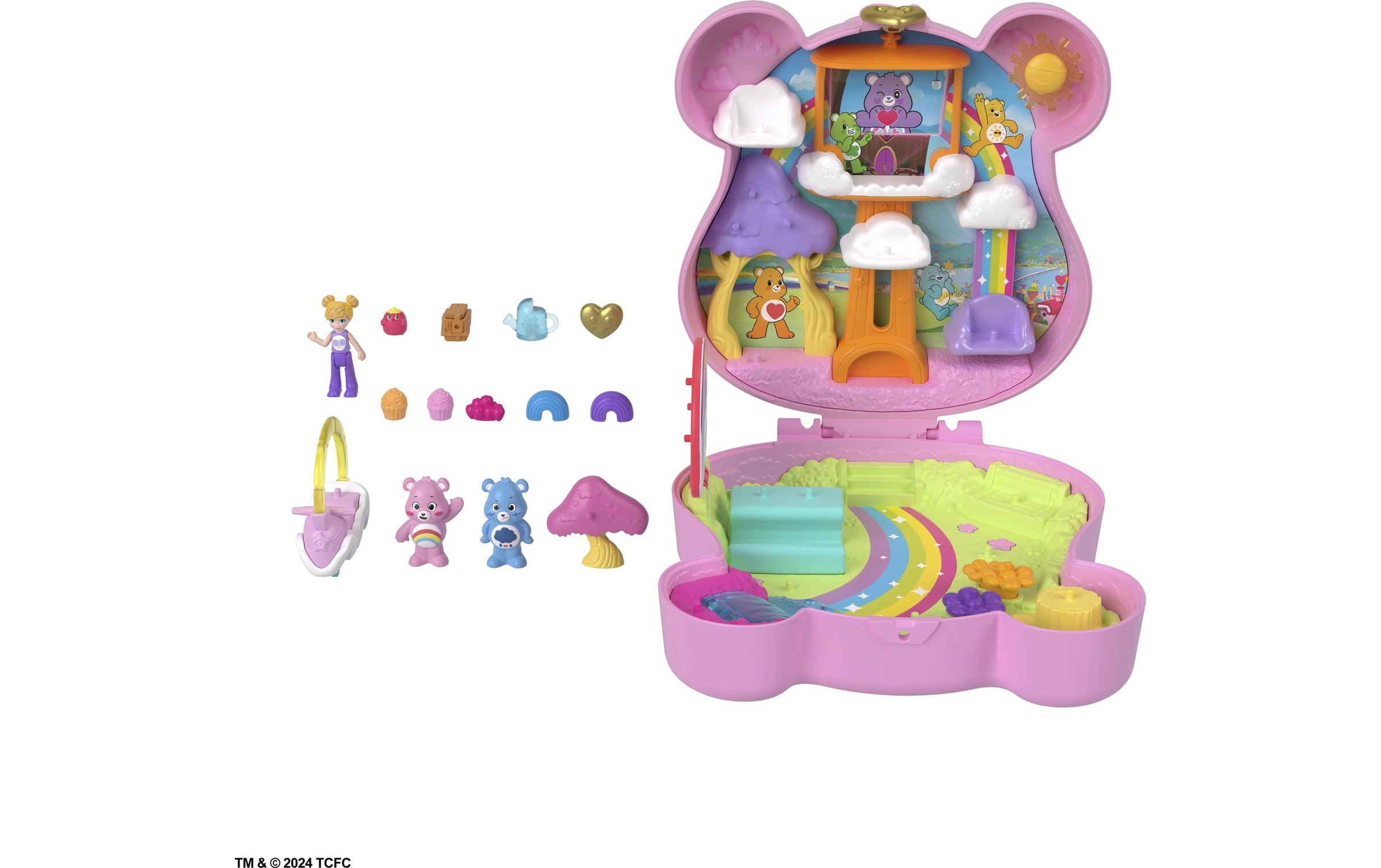 Polly Pocket Spiel »Glücksbärchis Schatulle«