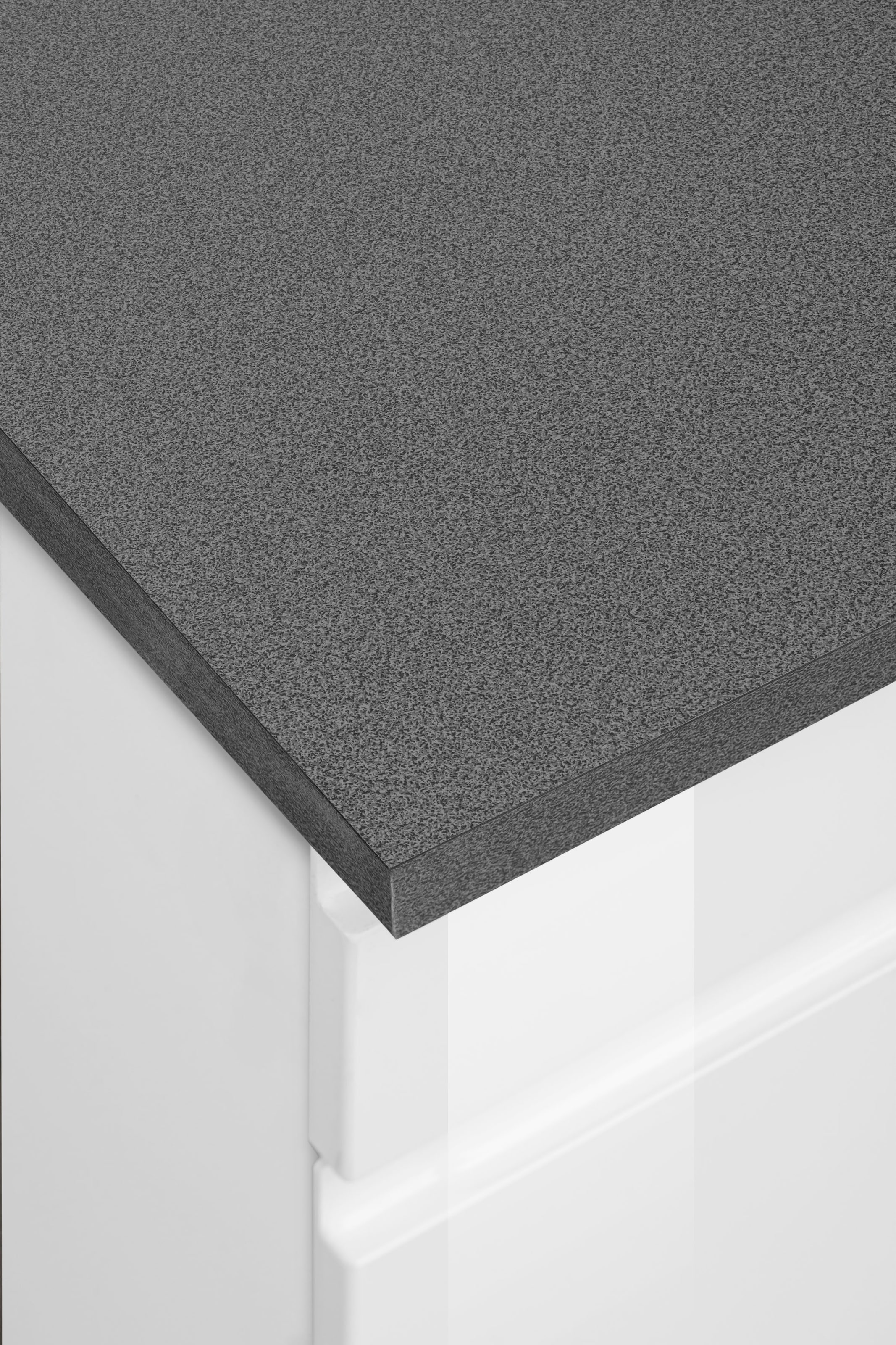 KOCHSTATION Cuisine d'angle »KS-Virginia,neu in verbesserter Ausführung« plan de travail épaisseur 38 mm, rangement, fermeture douce,  Largeur réglable 290/180 cm, Soft-Close, sans appareils électriques