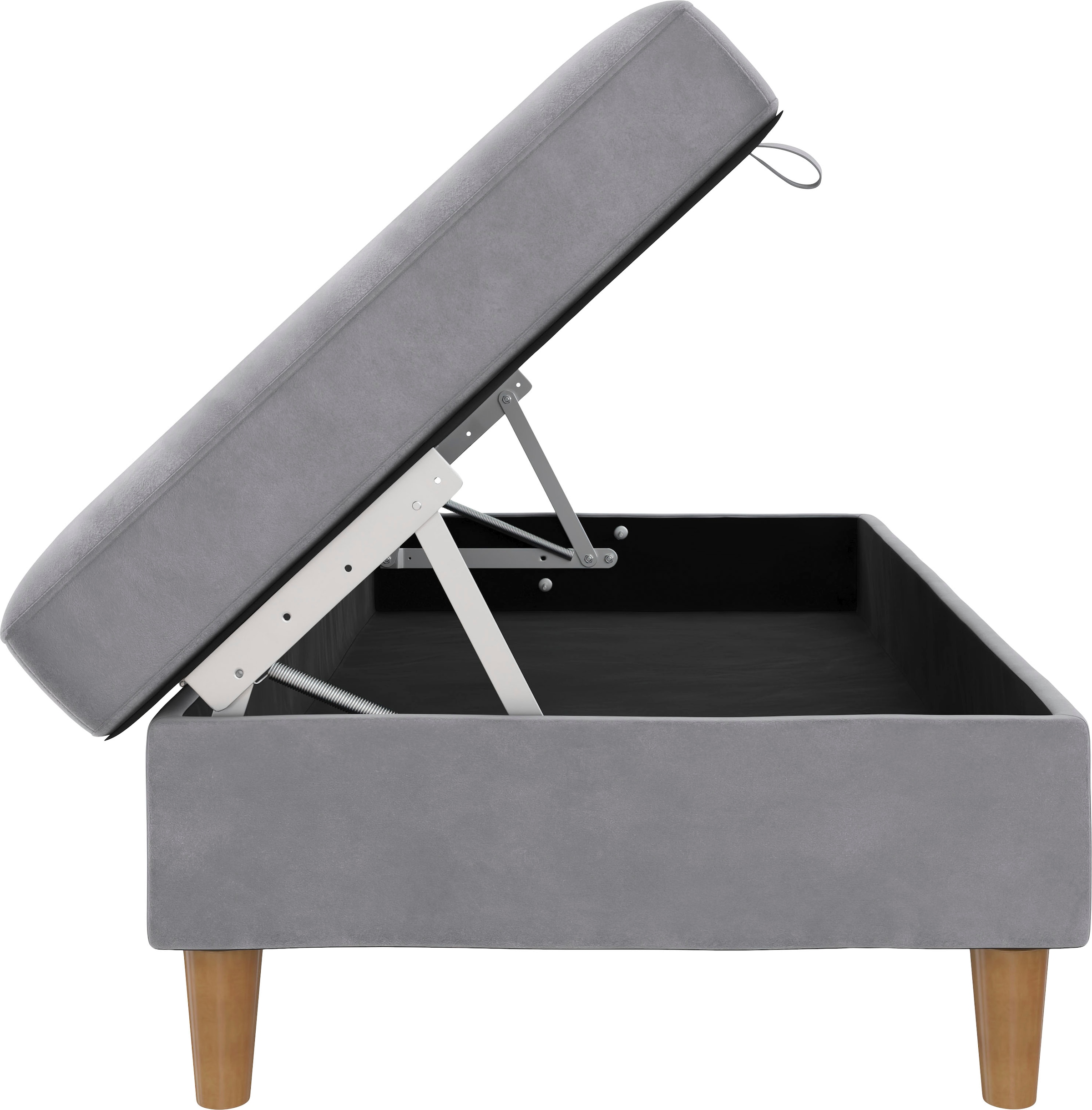 Dorel Home Tabouret de rangement »Lilly« 1 cuis tlg. mit Stauraum, frei in Raum stellbar, Sitzhöhe 43 cm