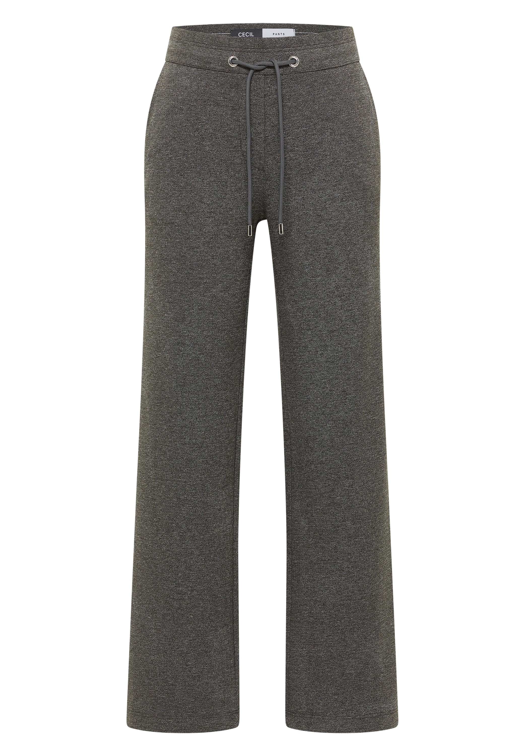 Cecil Pantalon en tissu »Style NEELE«  Two-Tone Melange Hose mit Kordelzug