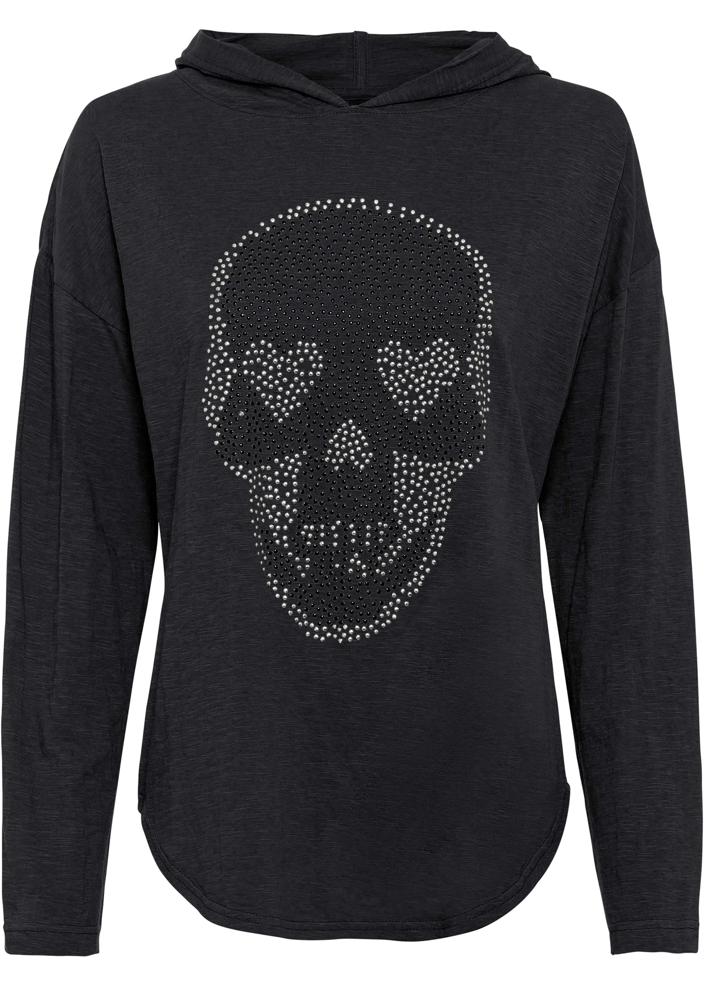 bonprix T-shirt long »Oversize-Longshirt mit Kapuze« Oversize-Longshirt mit Kapuze