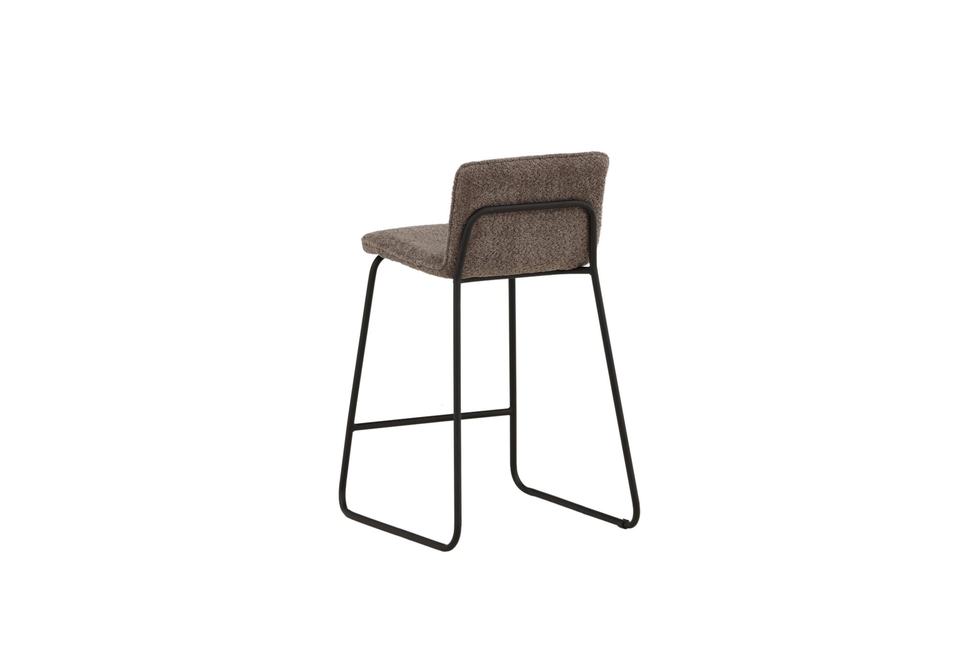 Venture Home Tabouret de bar »Bisbee, 2er-Set Barhocker mit Fussstütze, belastbar bis 120 kg« Ensemble, 2 cuis tlg. Tresenstuhl, weicher Bezug, Stahlbeine, Fussstütze, modern