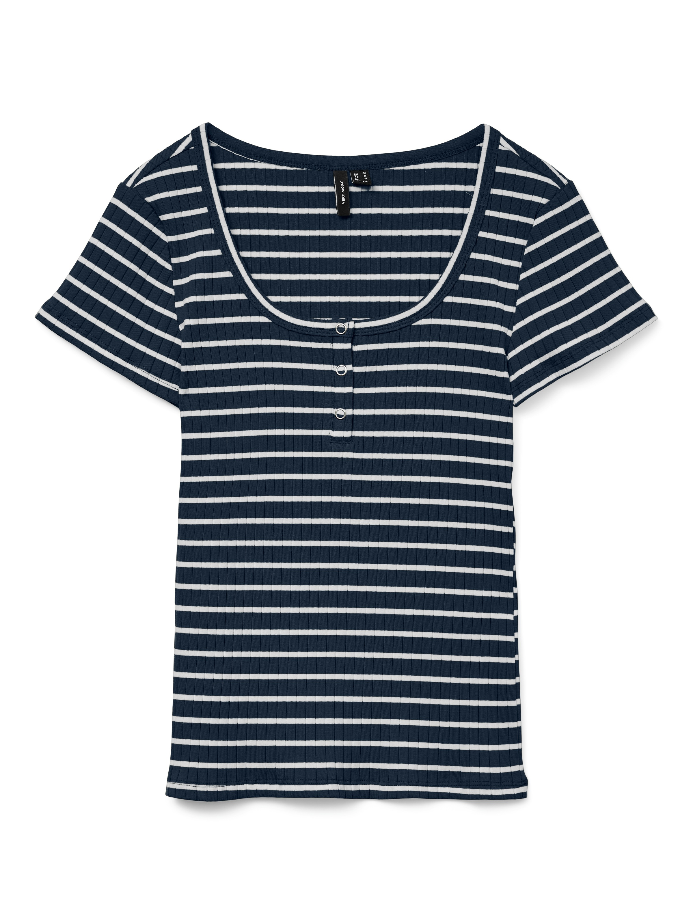 Vero Moda T-Shirt »VMSEA SS HENLEY TOP JRS«